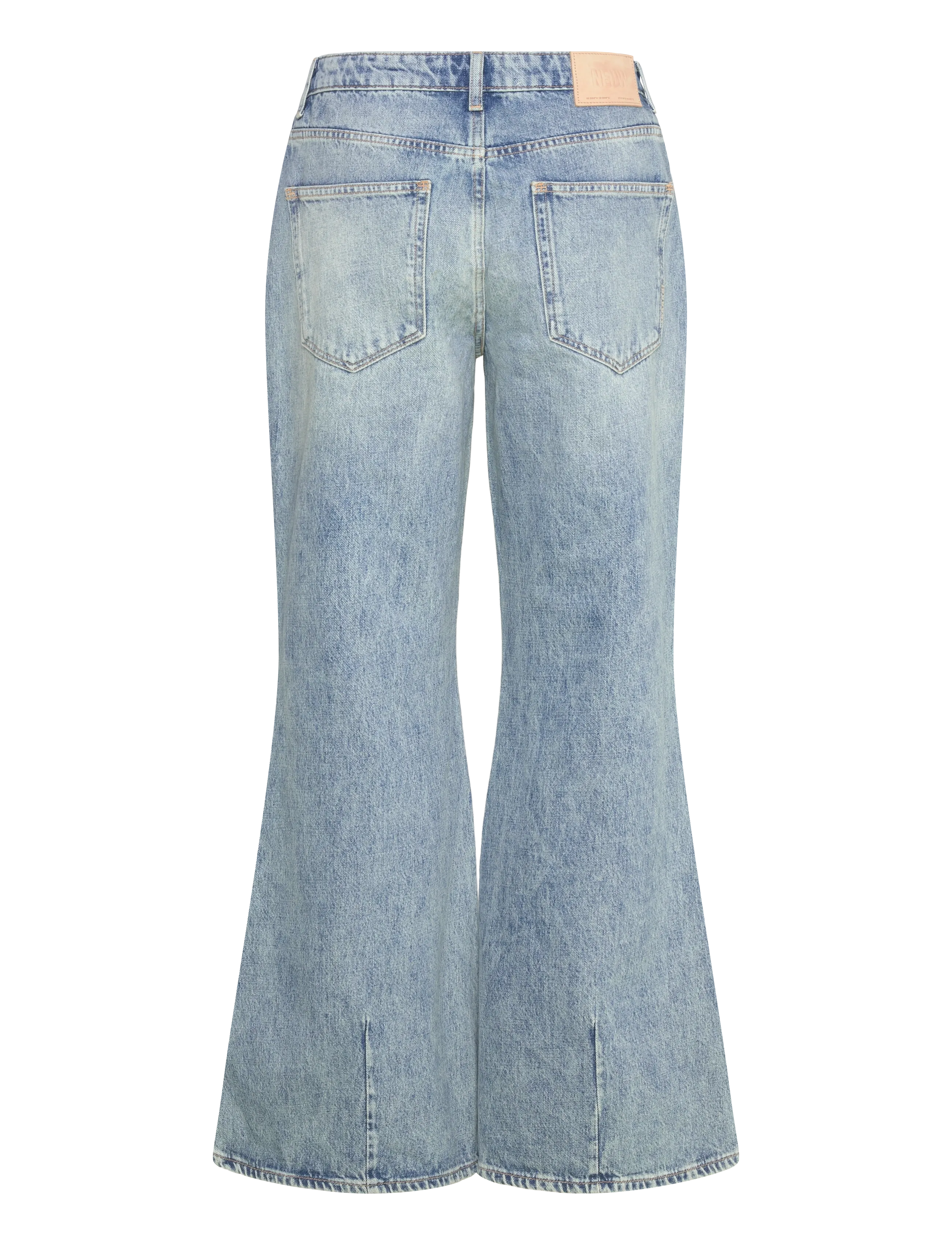 NEUW - CHLOE BAGGY FLARE ONISM MID VINTAGE INDIGO - schlaghosen - blue - 2