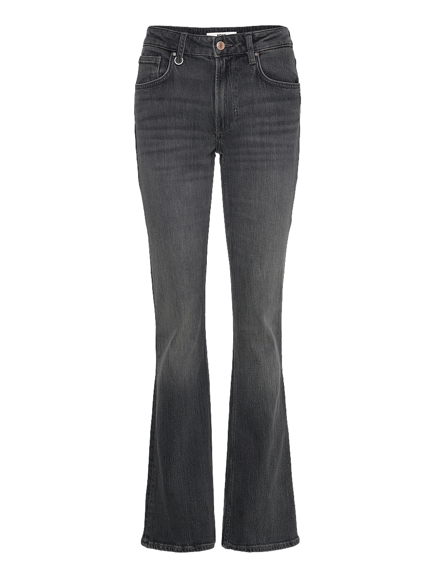 NEUW - KARA BOOT MARMONT WASHED BLACK - bootcut jeans - black - 1