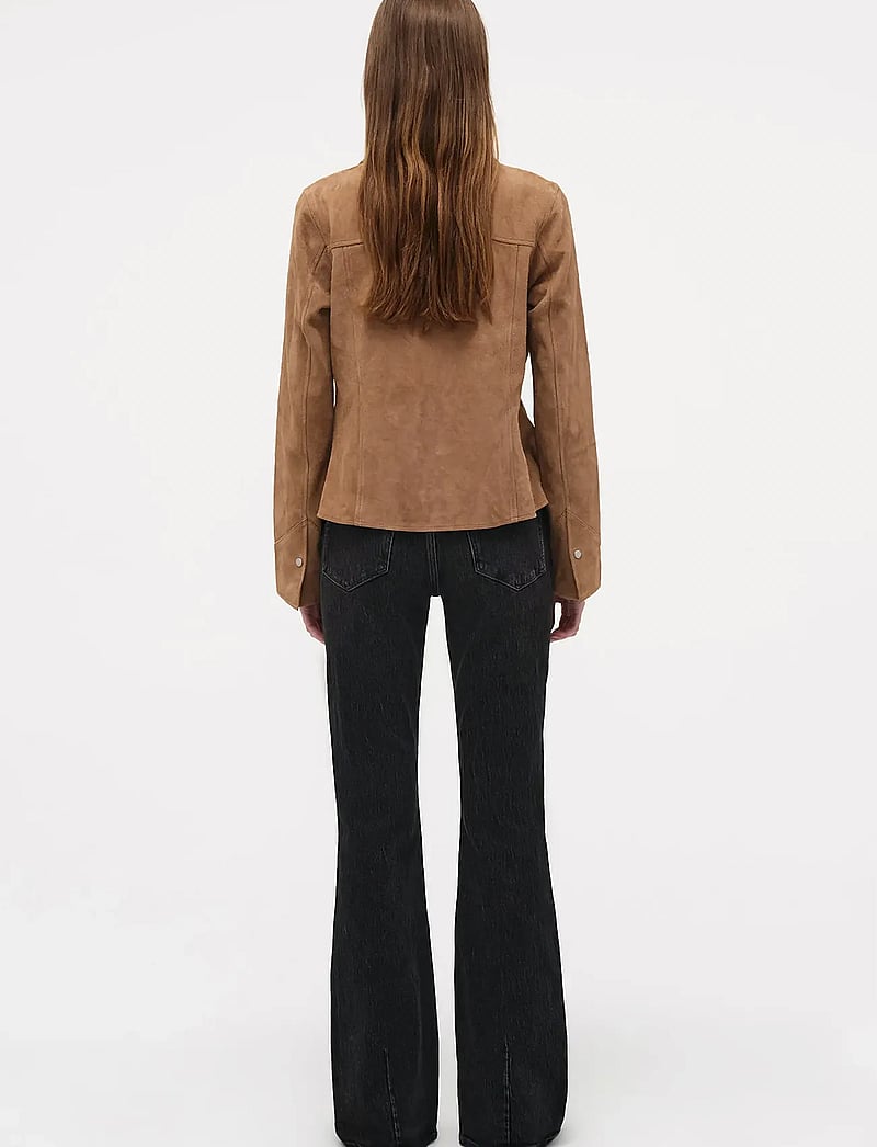 NEUW - KARA BOOT MARMONT WASHED BLACK - bootcut jeans - black - 4