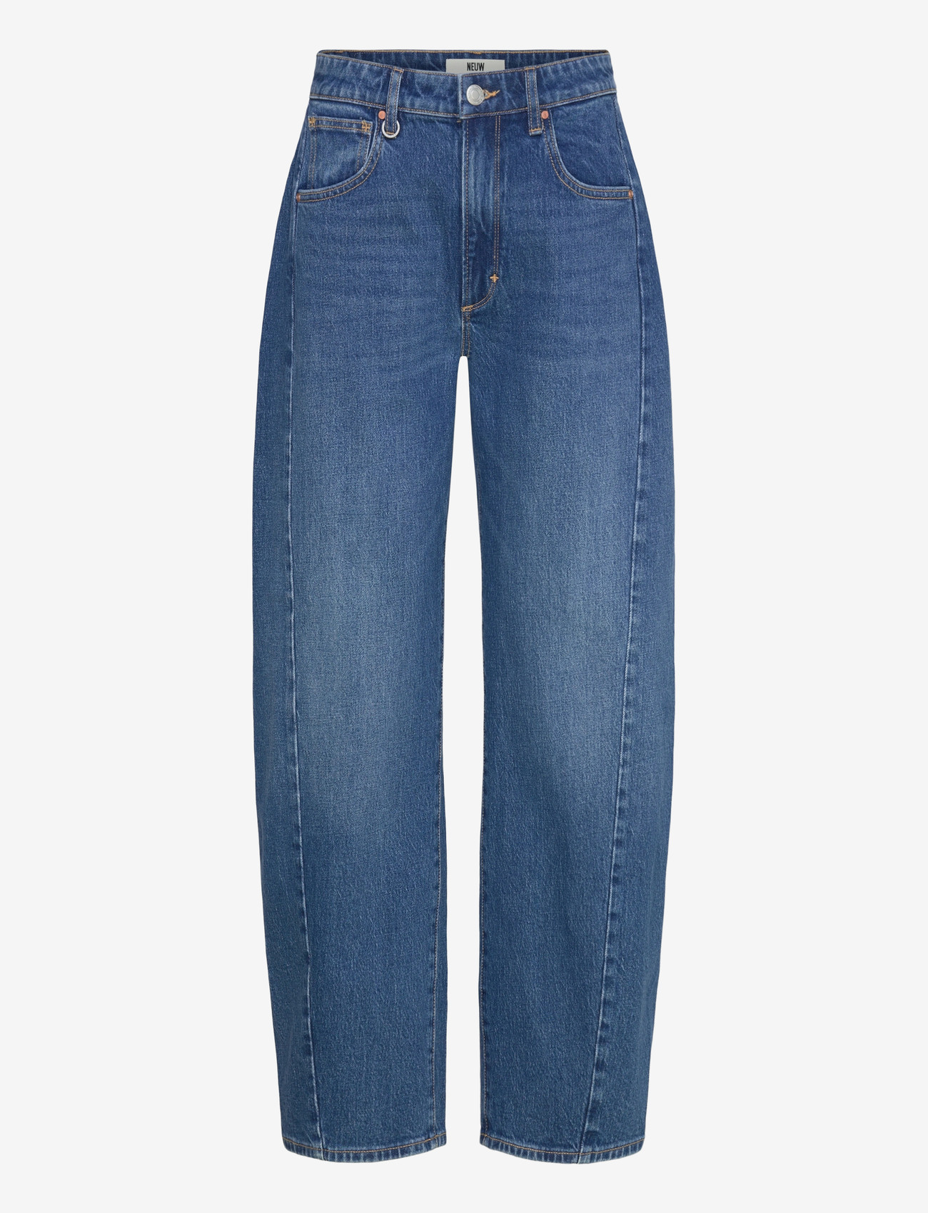 NEUW - AMBER BARREL IRIS MID VINTAGE INDIGO - barrel jeans - blue - 1