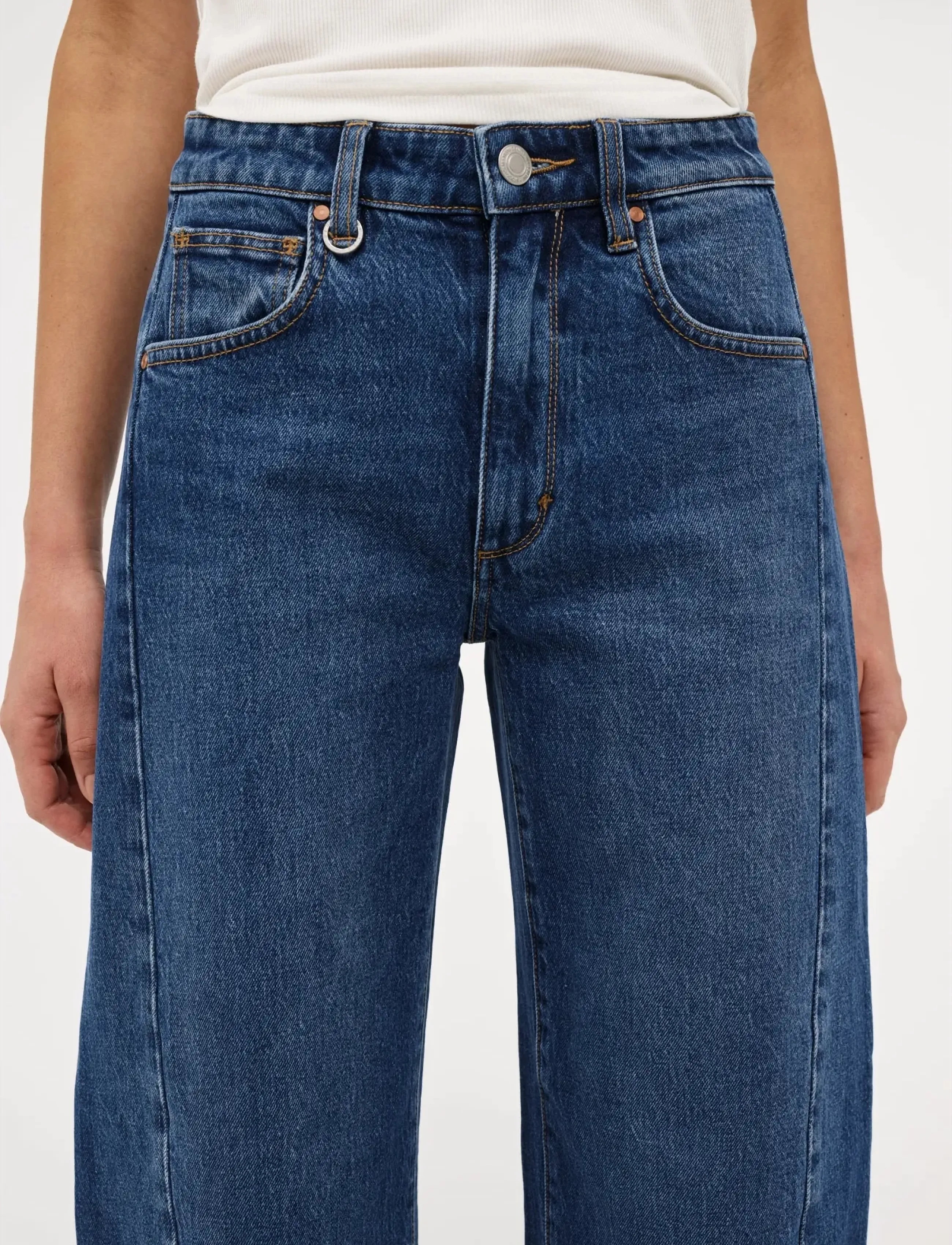 Neuw Amber Barrel Iris Mid Vintage Indigo mid waist jeans dam – bild 5
