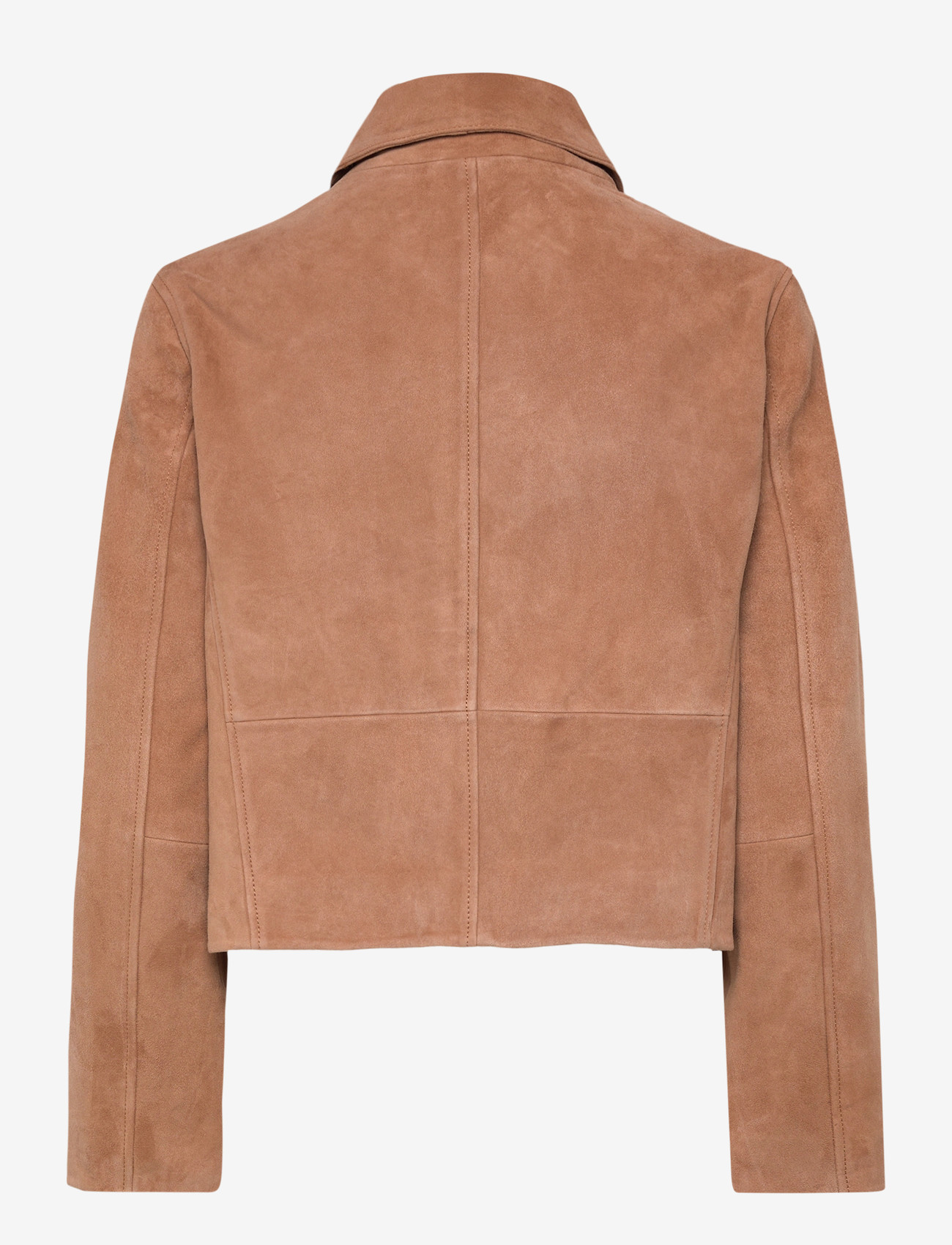 NEUW - SUEDE ZIP JACKETTAN - skinnjackor - brown - 2