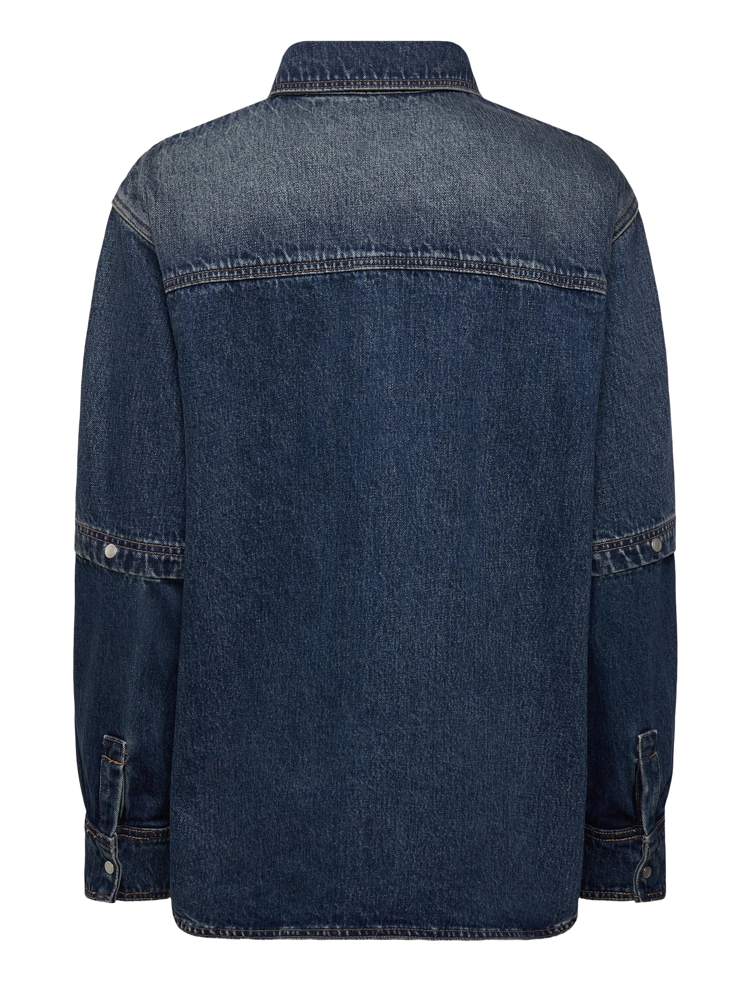 NEUW - CUT LOOSE DENIM SHACKETINDIGO - jeanshemden - blue - 2