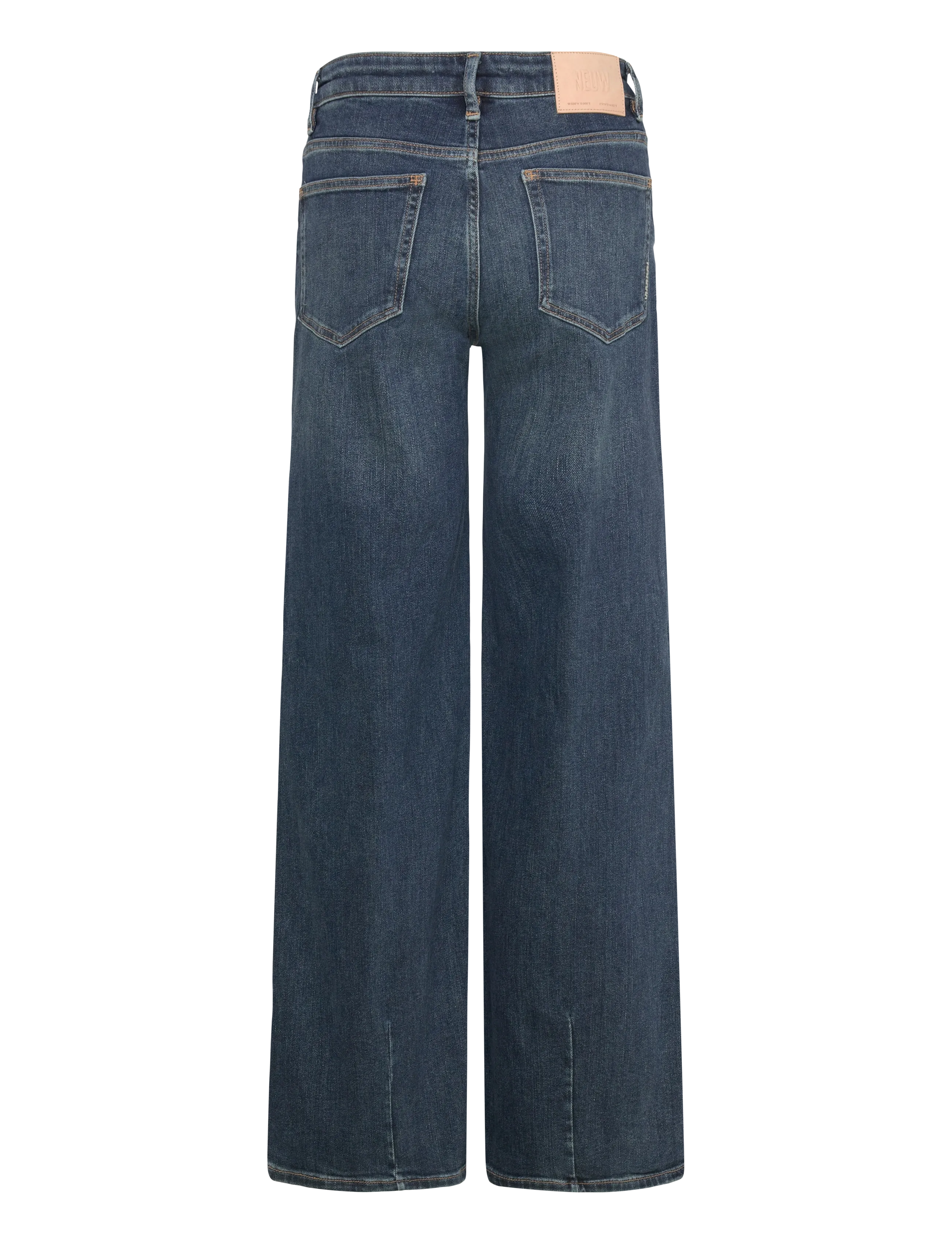 NEUW - EVA WIDE REVERYMID VINTAGE INDIGO - laia säärega teksad - blue - 2