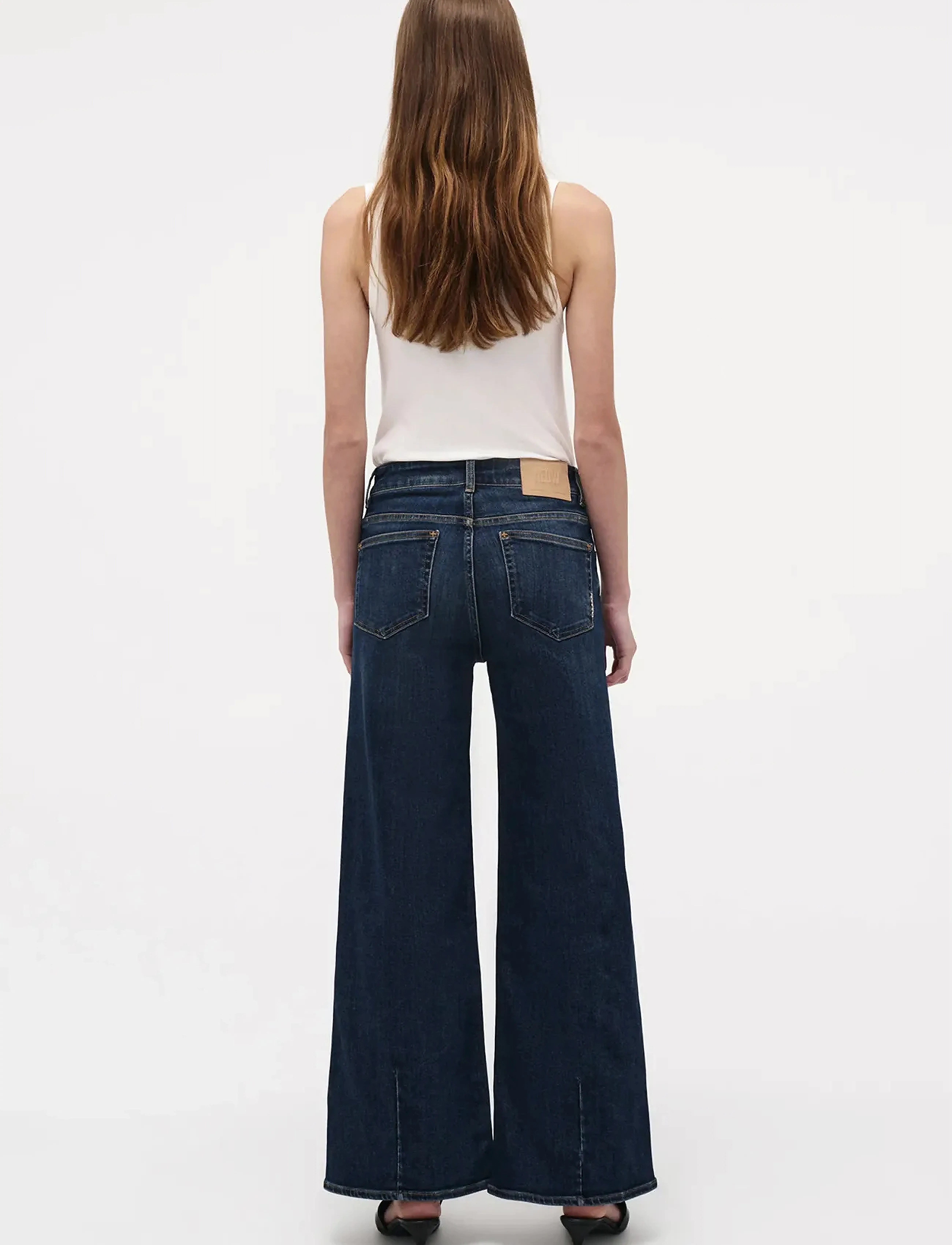 NEUW - EVA WIDE REVERYMID VINTAGE INDIGO - laia säärega teksad - blue - 3