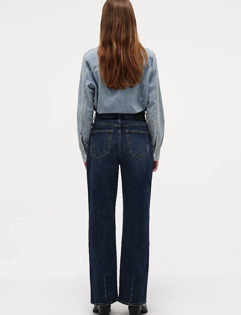 NEUW - COCO RELAXED OLYMPUSDARK VINTAGE INDIGO - laia säärega teksad - blue - 4