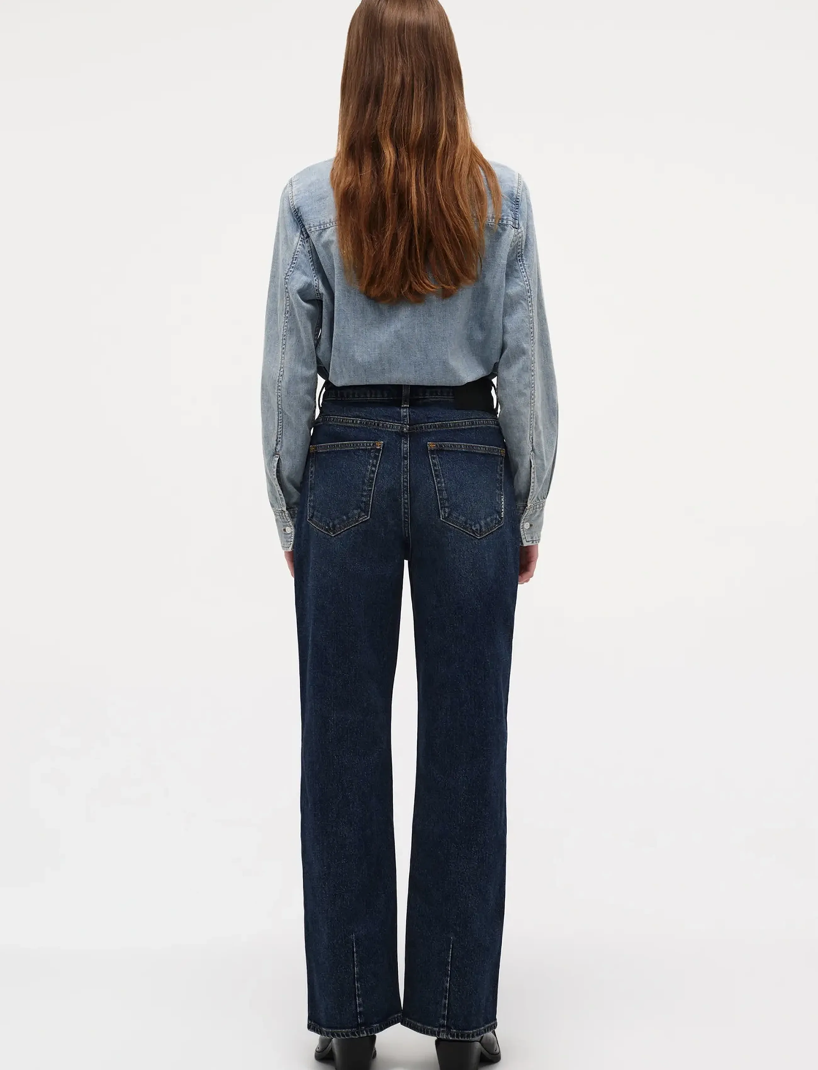 NEUW - COCO RELAXED OLYMPUSDARK VINTAGE INDIGO - vida jeans - blue - 4
