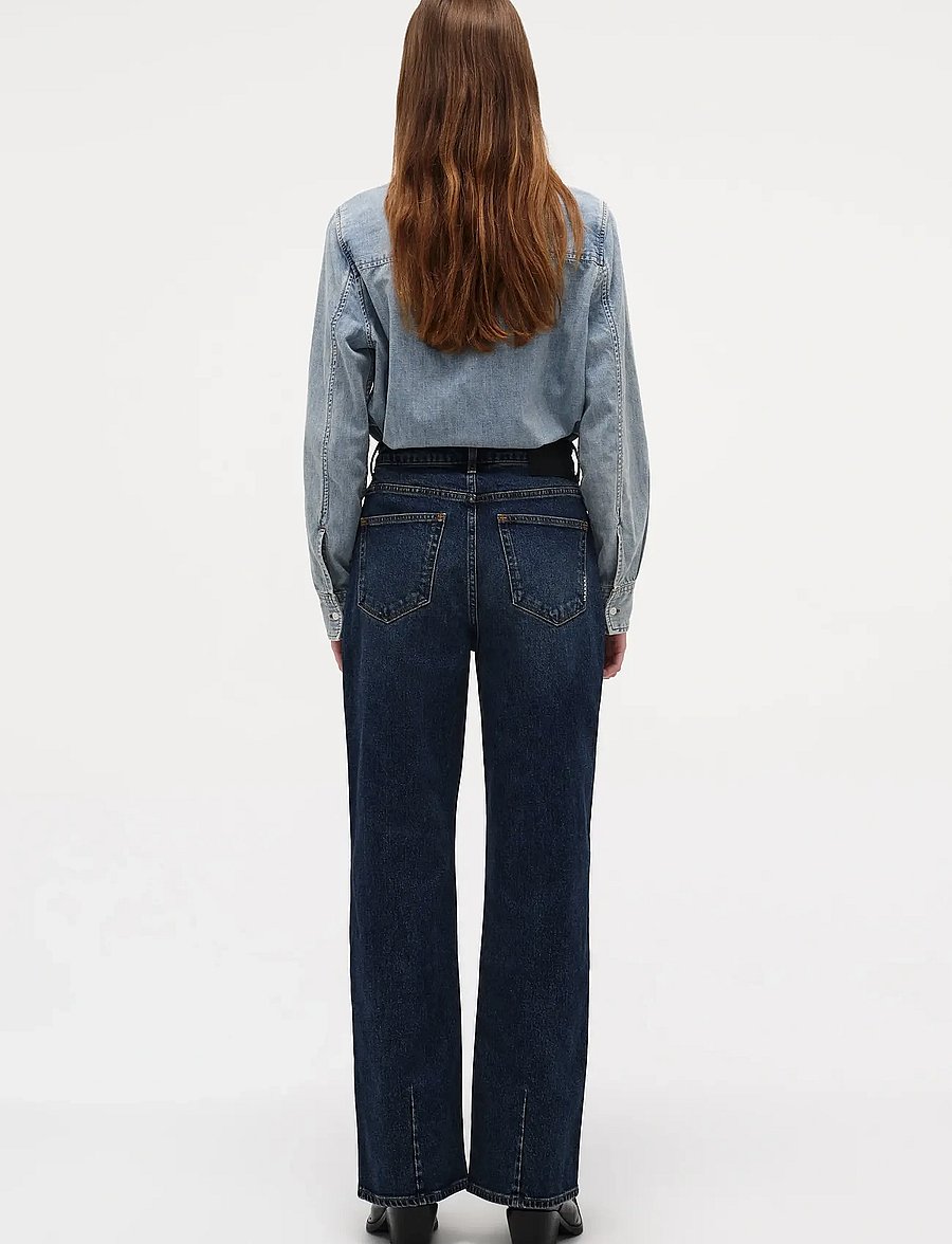 NEUW - COCO RELAXED OLYMPUSDARK VINTAGE INDIGO - vida jeans - blue - 4