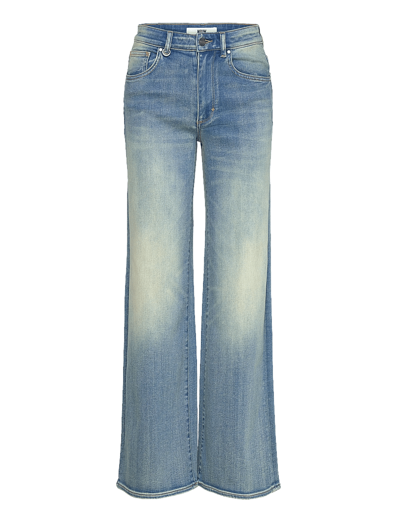 NEUW - EVA WIDE EASY RIDERMID VINTAGE INDIGO - brede jeans - blue - 1