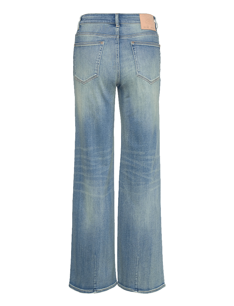 NEUW - EVA WIDE EASY RIDERMID VINTAGE INDIGO - brede jeans - blue - 2