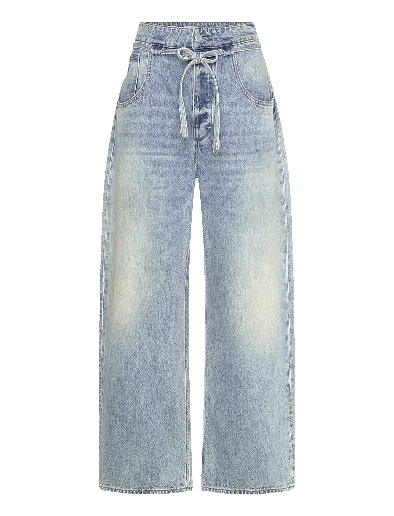 NEUW - YOKO BAGGY RUNWAYLIGHT VINTAGE INDIGO - hosen mit weitem bein - blue - 0