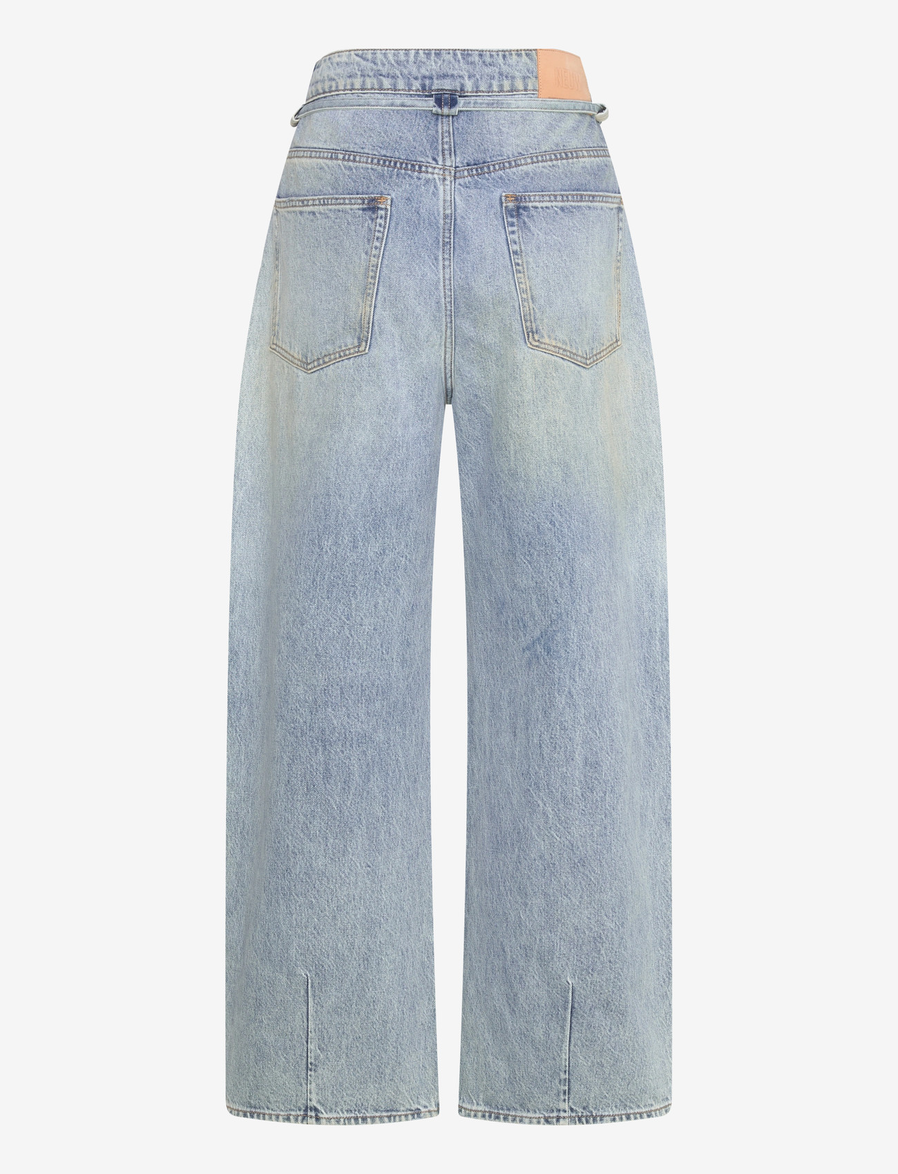 NEUW - YOKO BAGGY RUNWAYLIGHT VINTAGE INDIGO - hosen mit weitem bein - blue - 1