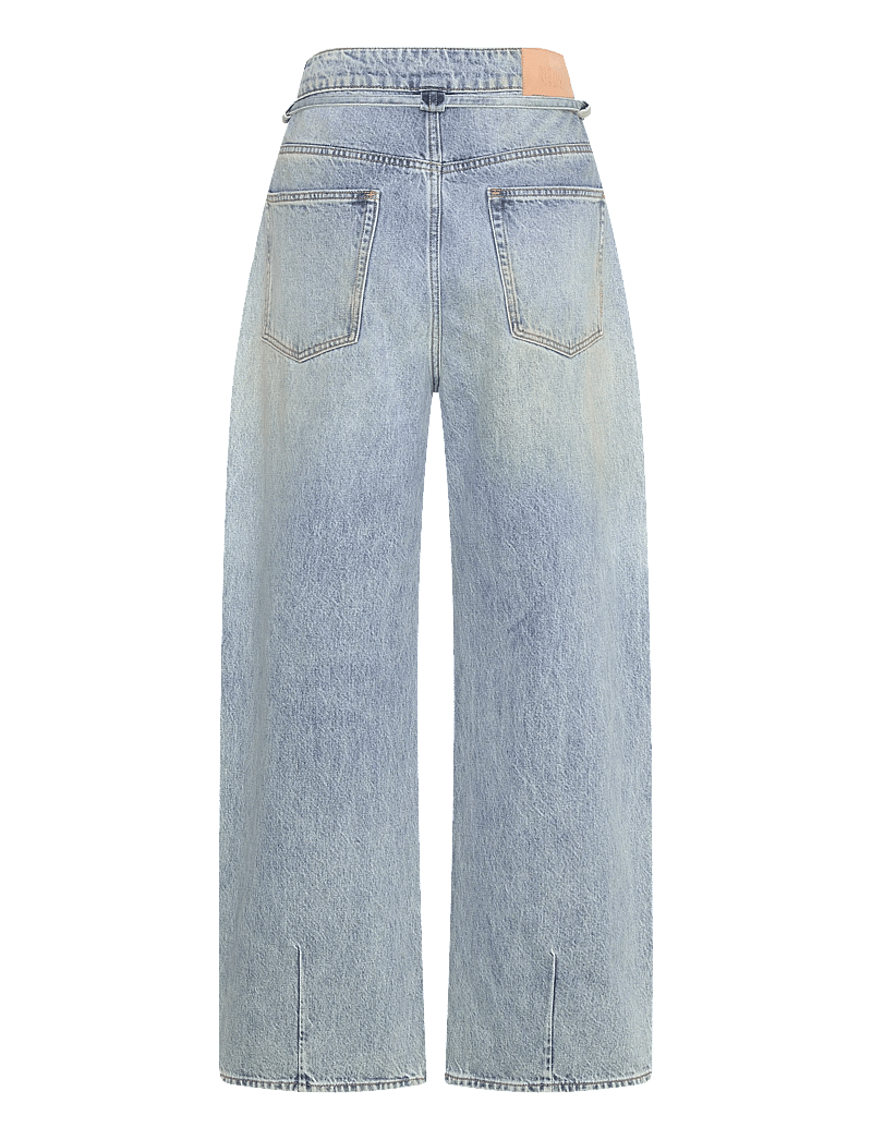 NEUW - YOKO BAGGY RUNWAYLIGHT VINTAGE INDIGO - hosen mit weitem bein - blue - 1