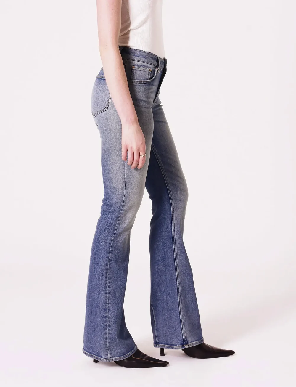 NEUW - KARA BOOT ENCORELIGHT VINTAGE INDIGO - bootcut jeans - blue - 3