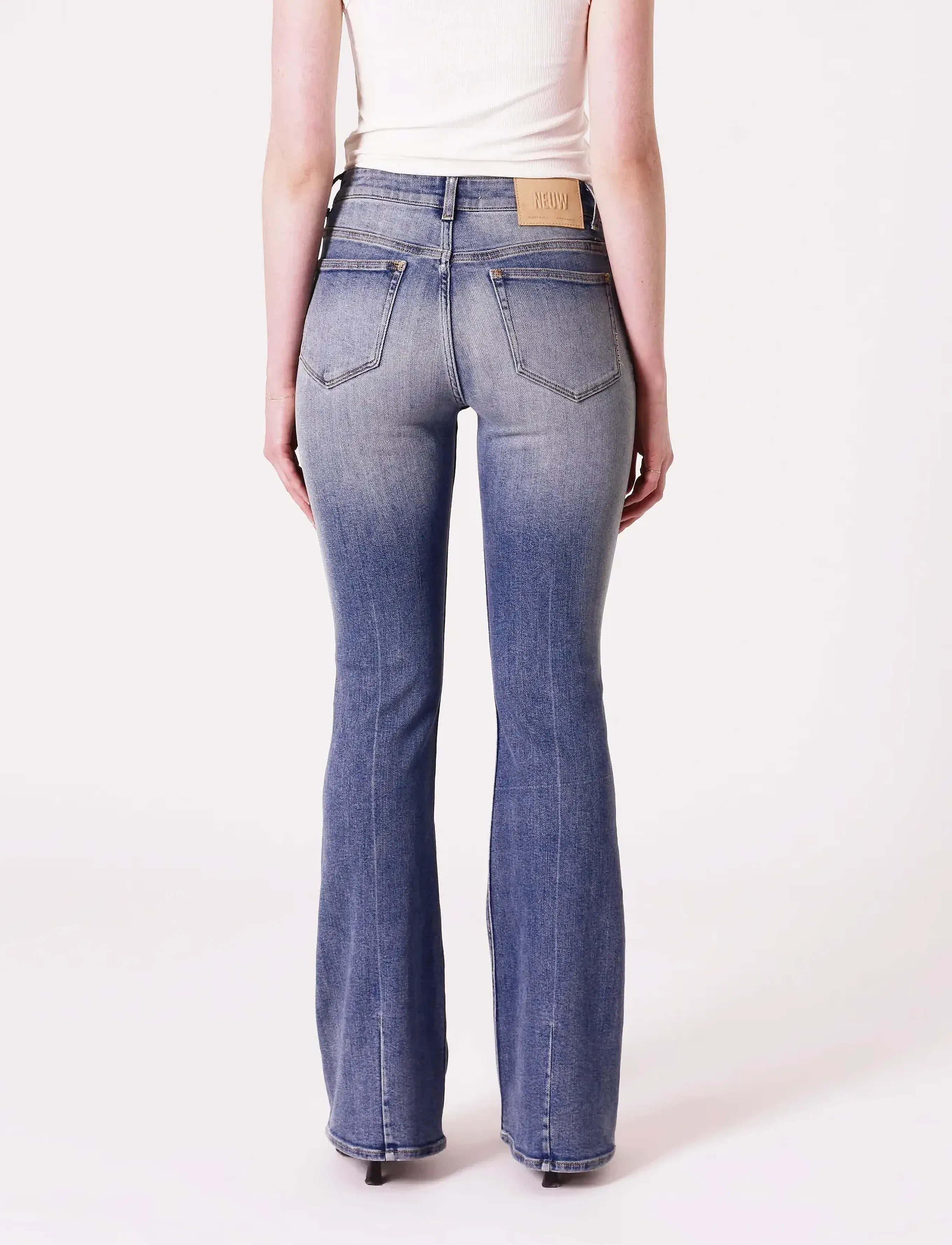 NEUW - KARA BOOT ENCORELIGHT VINTAGE INDIGO - bootcut jeans - blue - 4