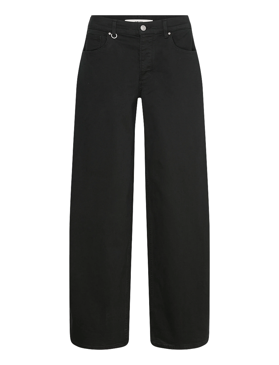 NEUW - NANCY BARREL NOIR BLACK - barrel jeans - black - 1