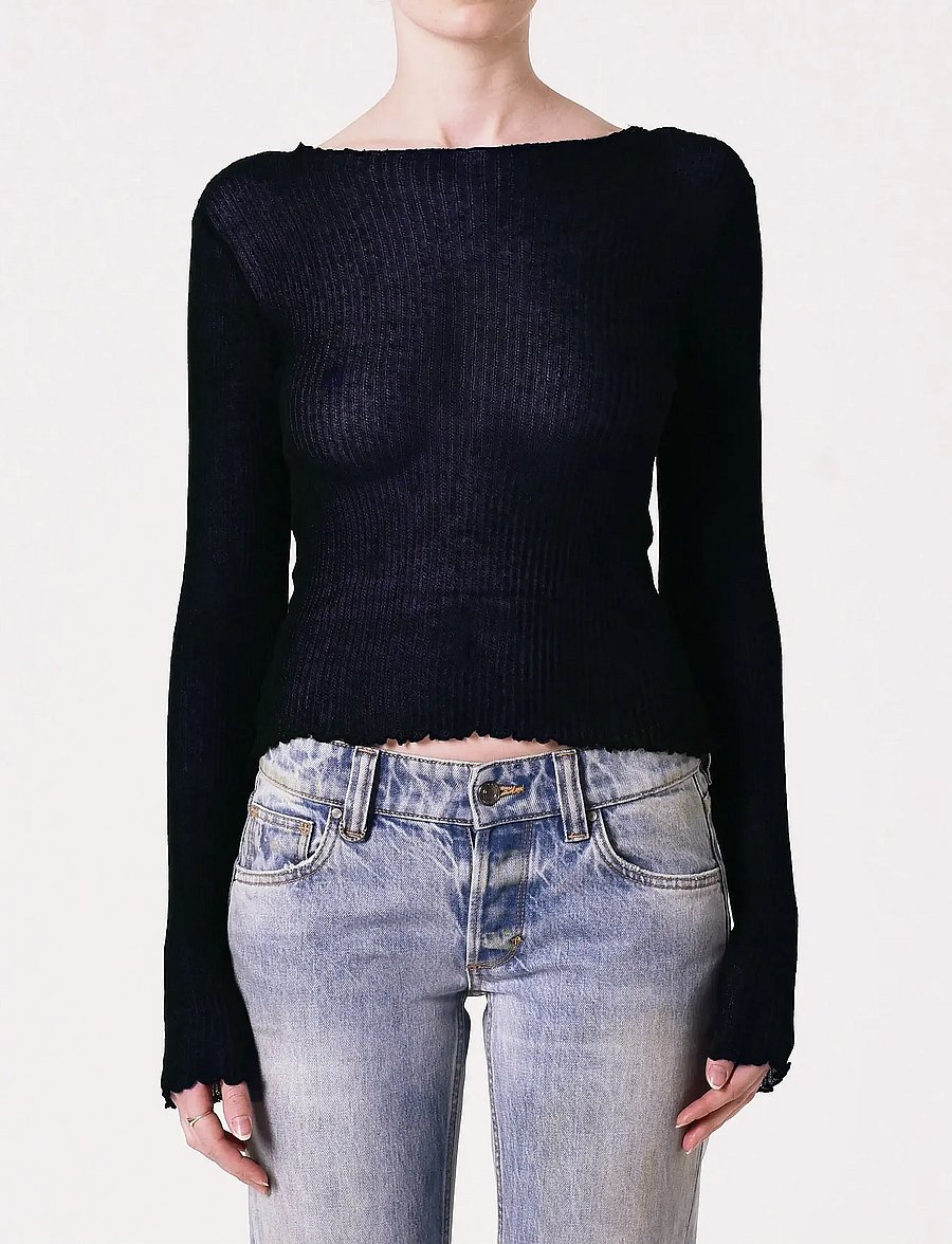 NEUW - NEW ZADIEDARK NAVY - striktrøjer - blue - 0