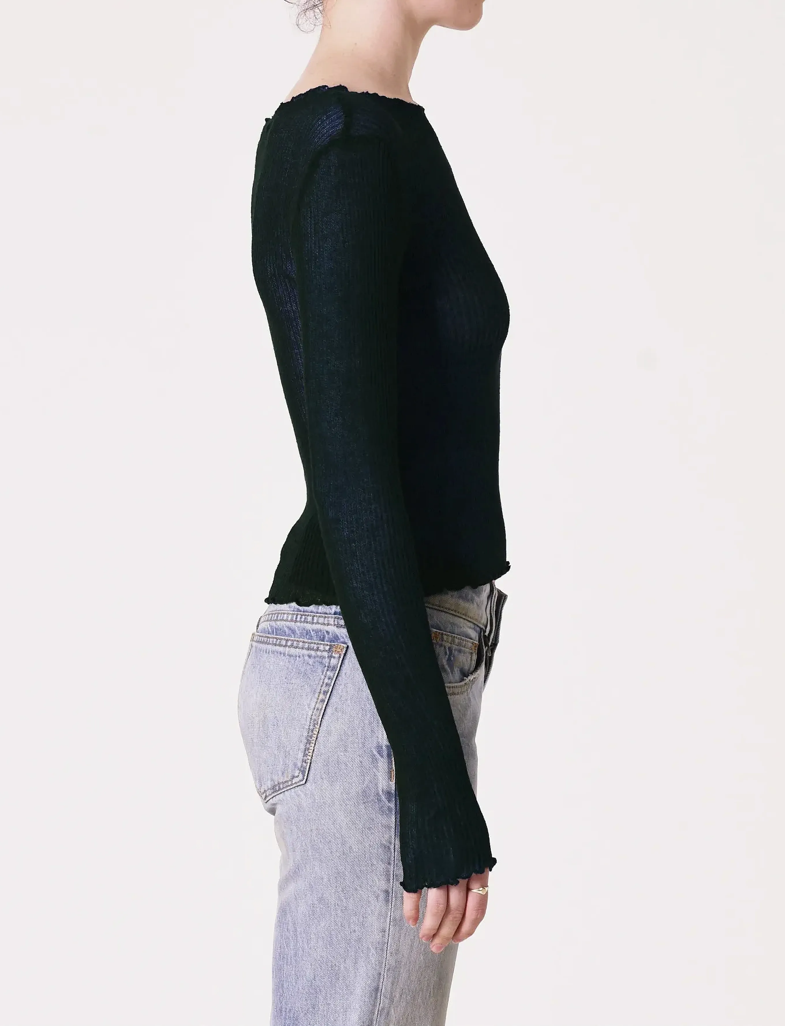 NEUW - NEW ZADIEDARK NAVY - striktrøjer - blue - 3