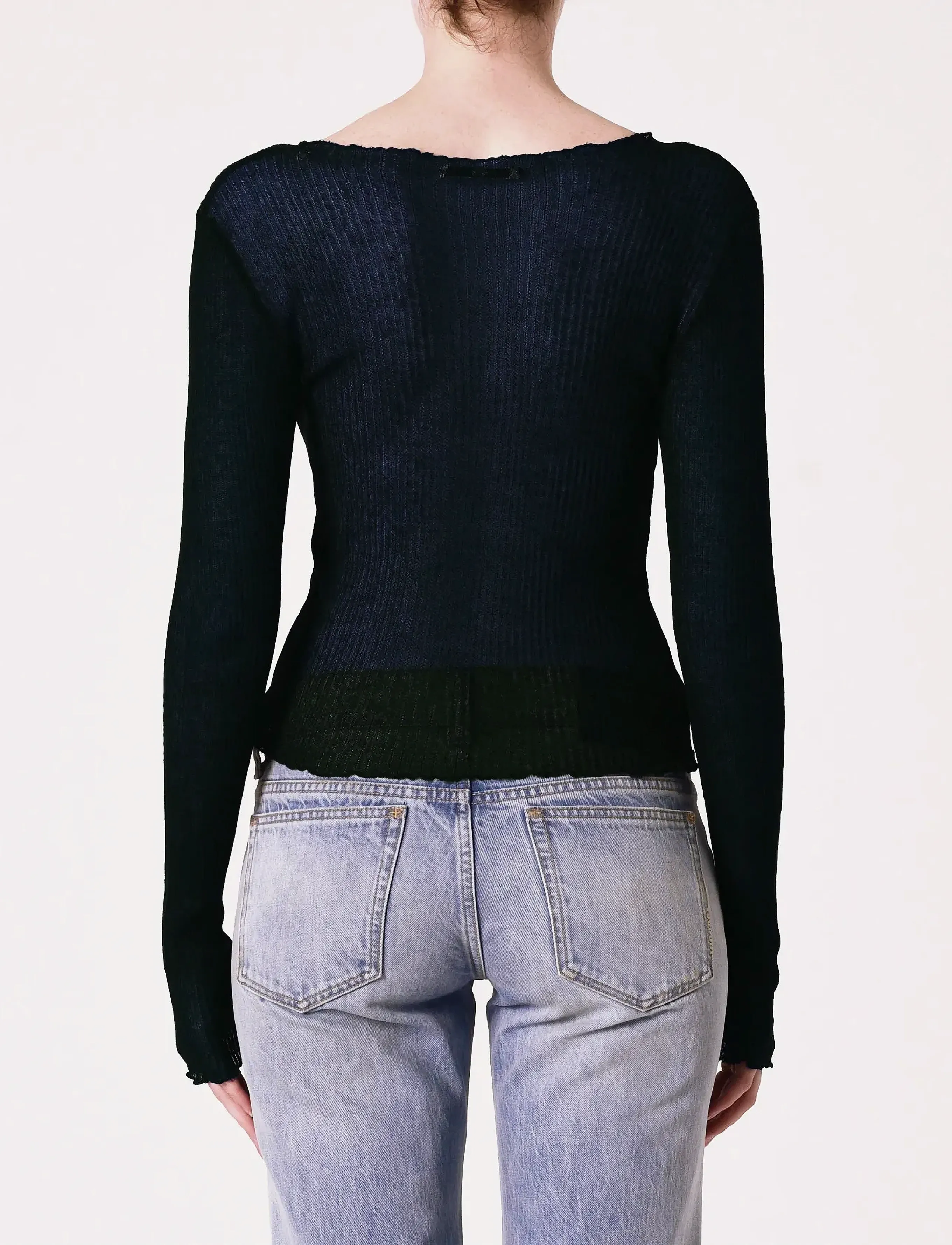 NEUW - NEW ZADIEDARK NAVY - striktrøjer - blue - 4