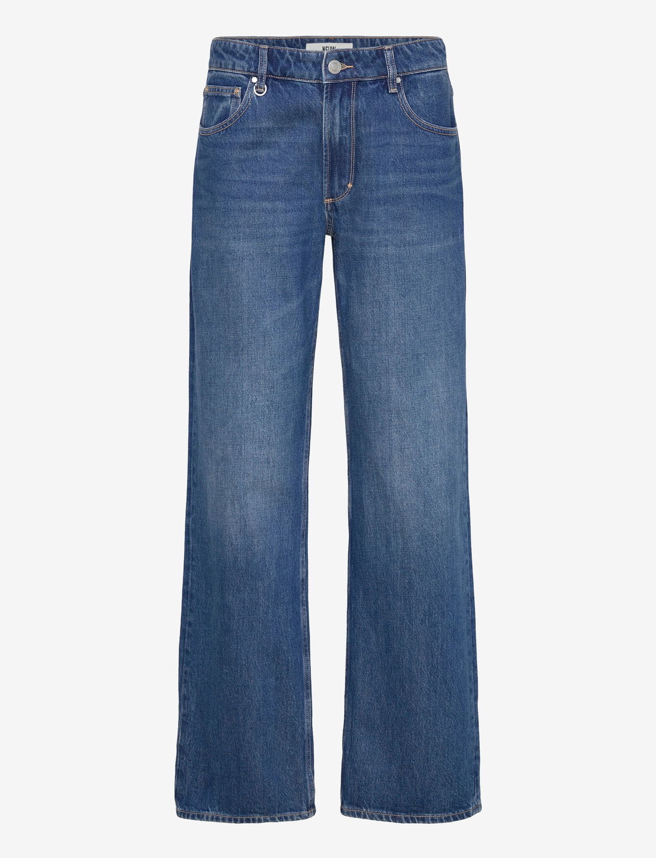 NEUW - DARIA BAGGY CLASSICMID VINTAGE INDIGO - vide jeans - blue - 1