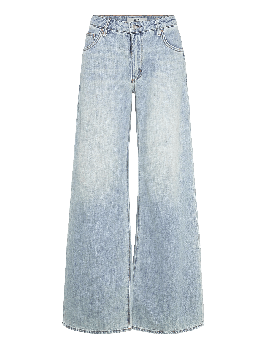 NEUW - MILLA WIDE CAPSULEMID VINTAGE INDIGO - wide leg jeans - blue - 1