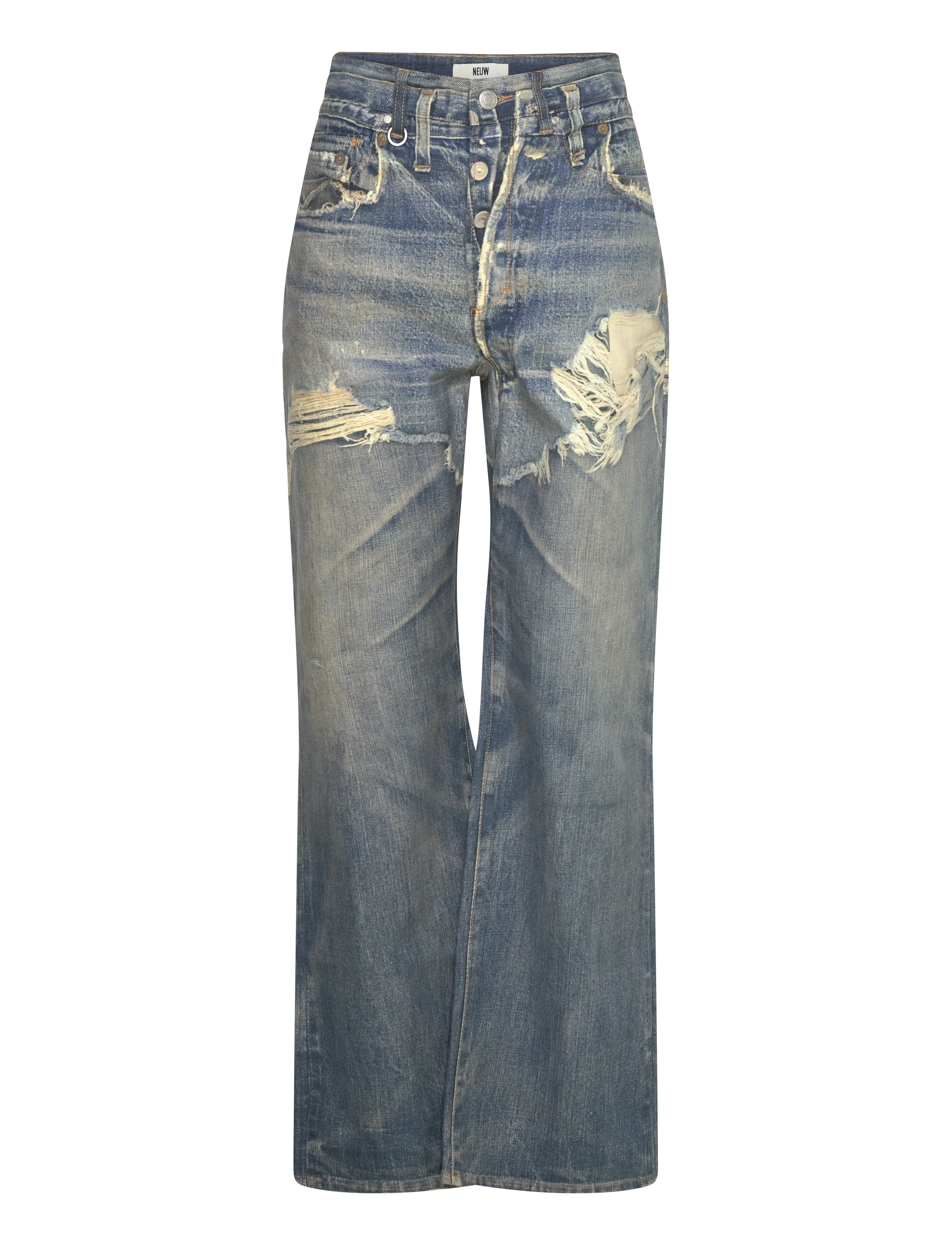 NEUW COCO RELAXED DIGITAL SUMMERMID VINTAGE INDIGO - Puhkerõivad - BLUE / blue