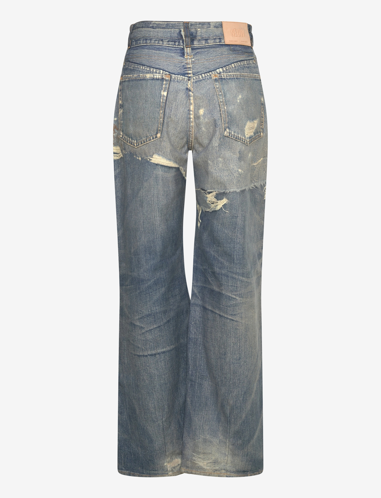 NEUW - COCO RELAXED DIGITAL SUMMERMID VINTAGE INDIGO - brede jeans - blue - 2