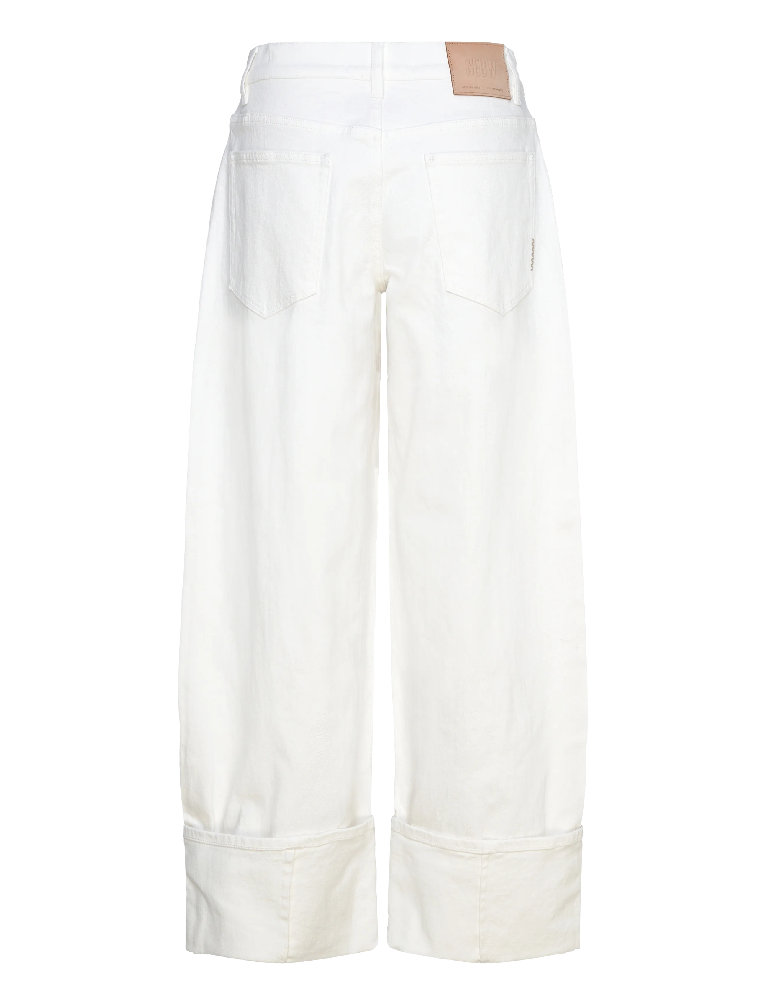 NEUW - NANCY BARREL WHITEWHITE - wide leg jeans - white - 2