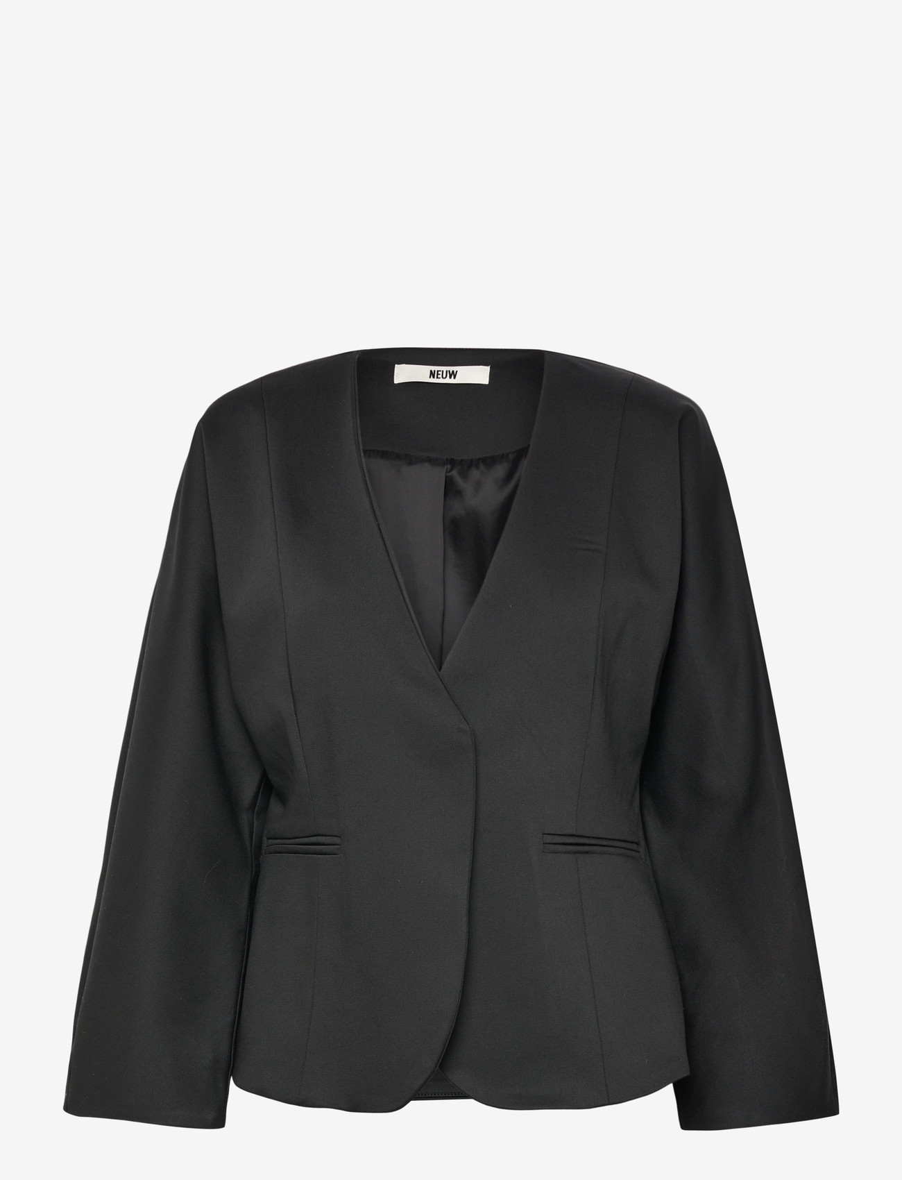 NEUW - SCULPT SCUBA JACKETBLACK - enkelknäppta kavajer - black - 1