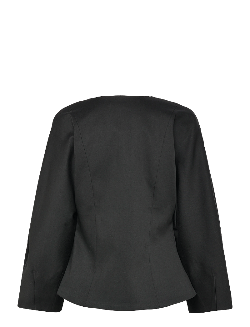 NEUW - SCULPT SCUBA JACKETBLACK - enkelknäppta kavajer - black - 2