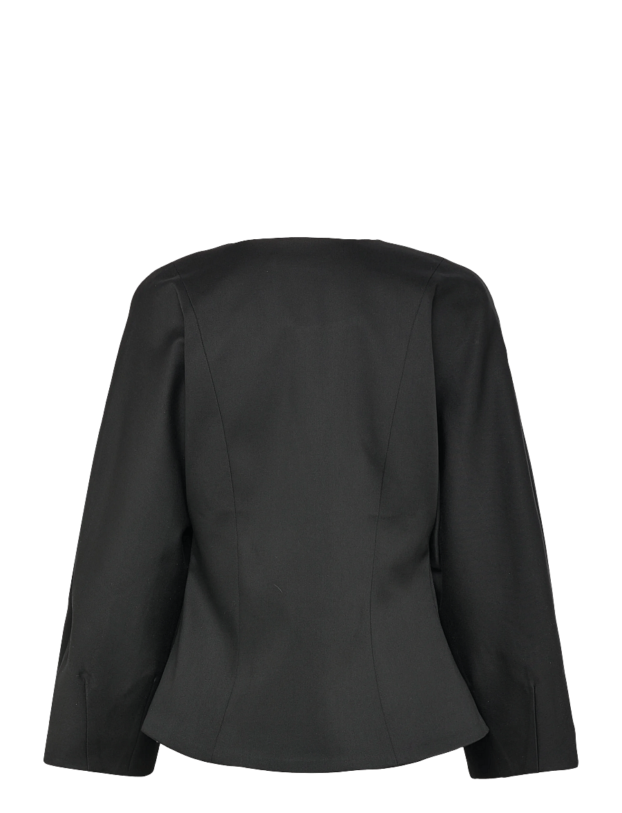 NEUW - SCULPT SCUBA JACKETBLACK - enkelknäppta kavajer - black - 2
