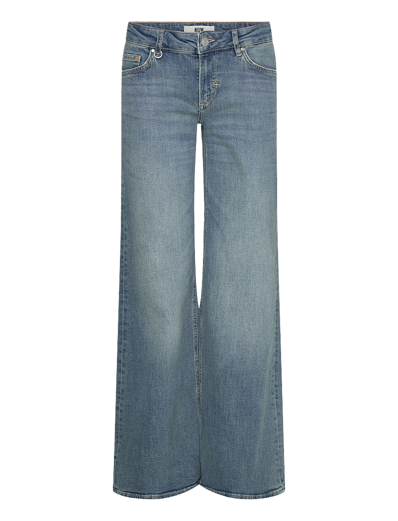 NEUW - EVA LOW VIEW MID VINTAGE INDIGO - schlaghosen - blue - 1