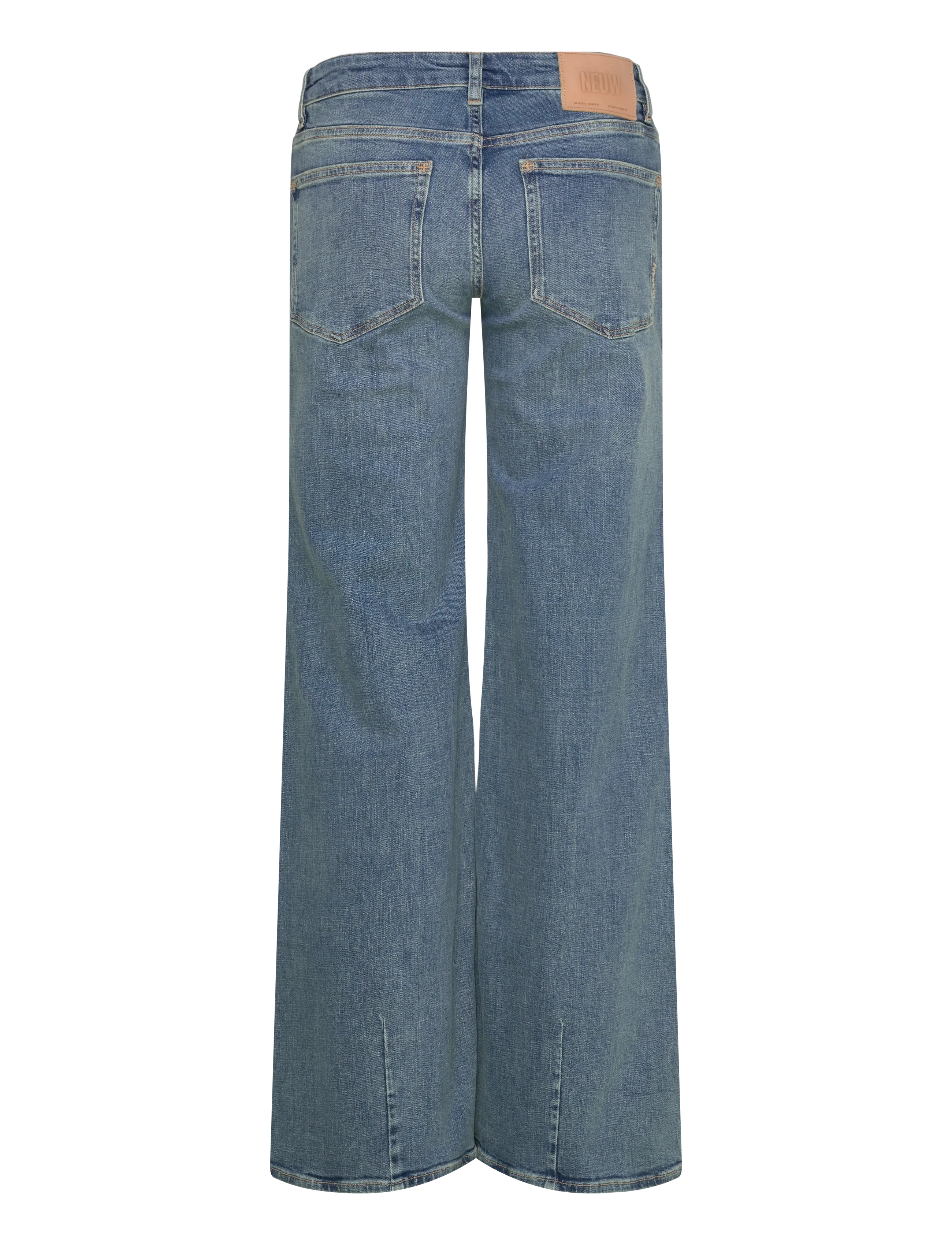 NEUW - EVA LOW VIEW MID VINTAGE INDIGO - jeans évasés - blue - 2