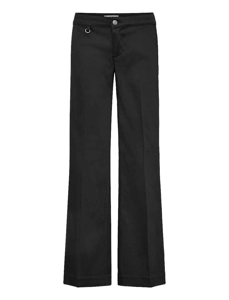 NEUW - EVA LOW SCUBA BLACKBLACK - raka byxor - black - 1
