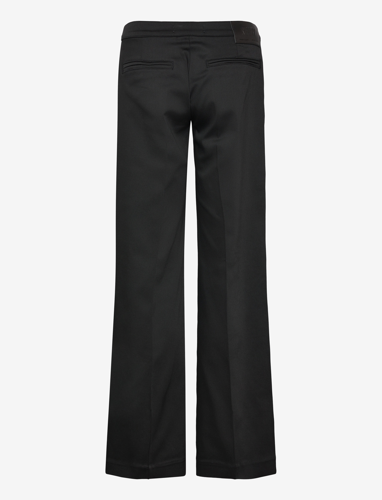 NEUW - EVA LOW SCUBA BLACKBLACK - raka byxor - black - 2