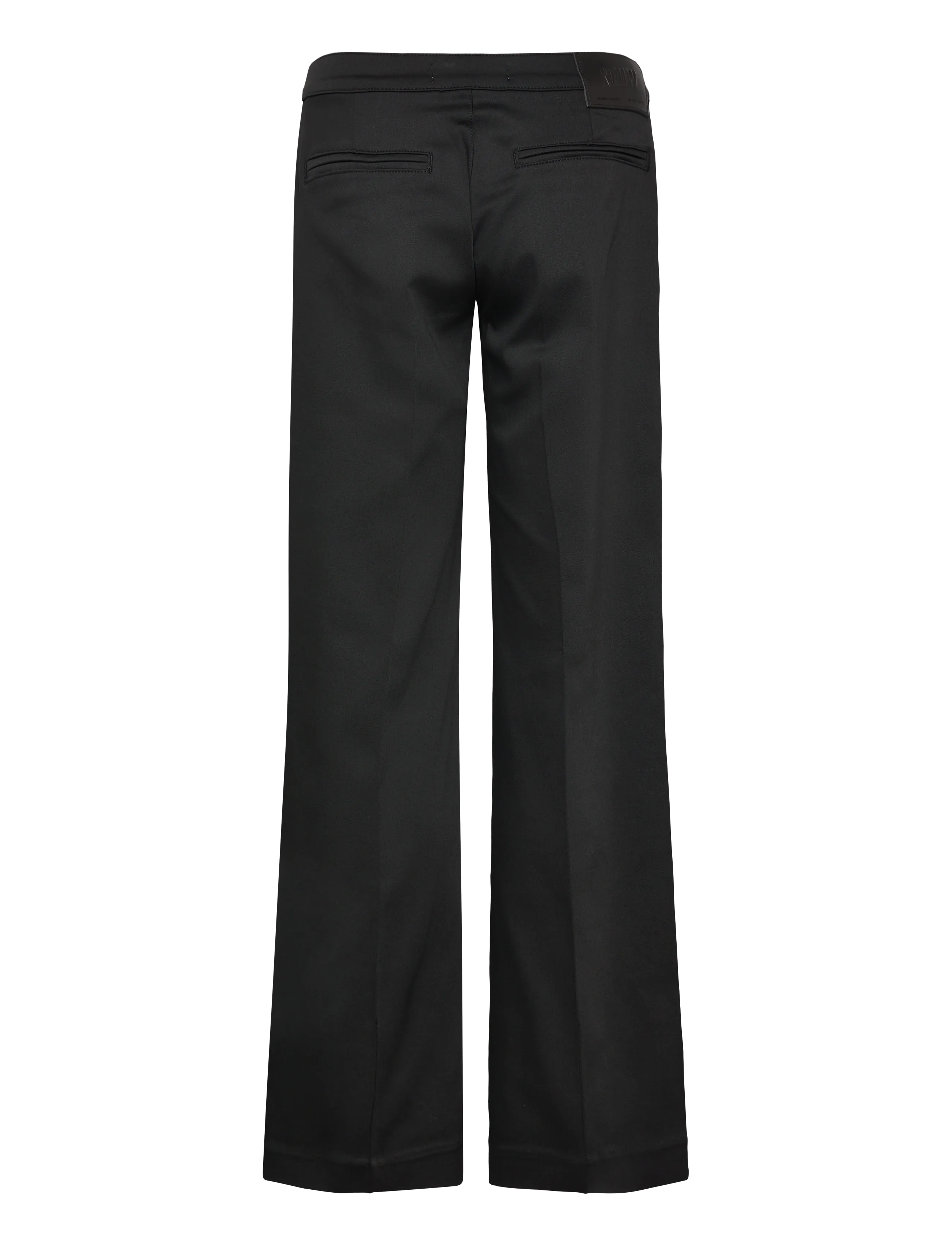 NEUW - EVA LOW SCUBA BLACKBLACK - straight leg trousers - black - 2