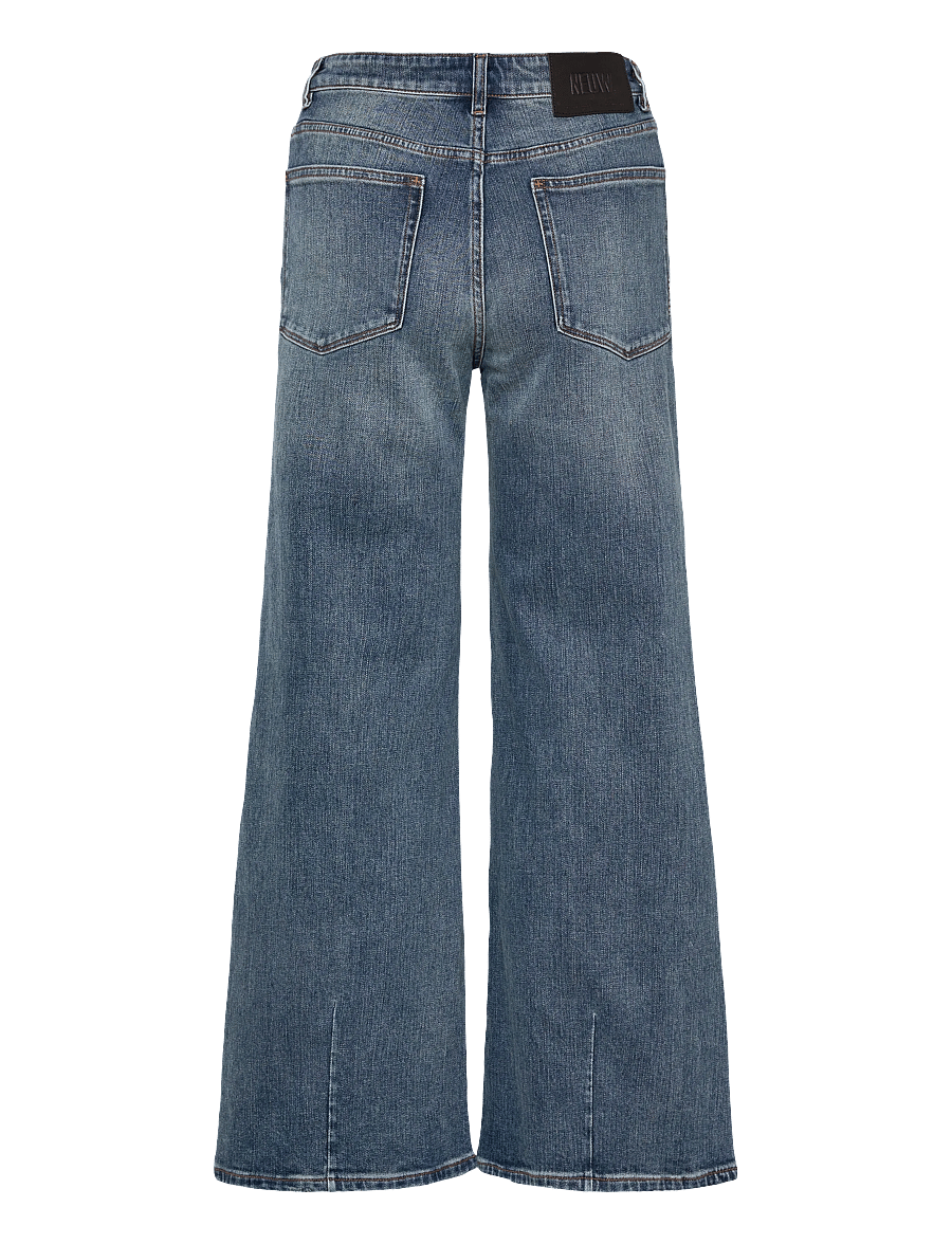 NEUW - EVA WIDE HEDIDARK VINTAGE INDIGO - hosen mit weitem bein - blue - 2