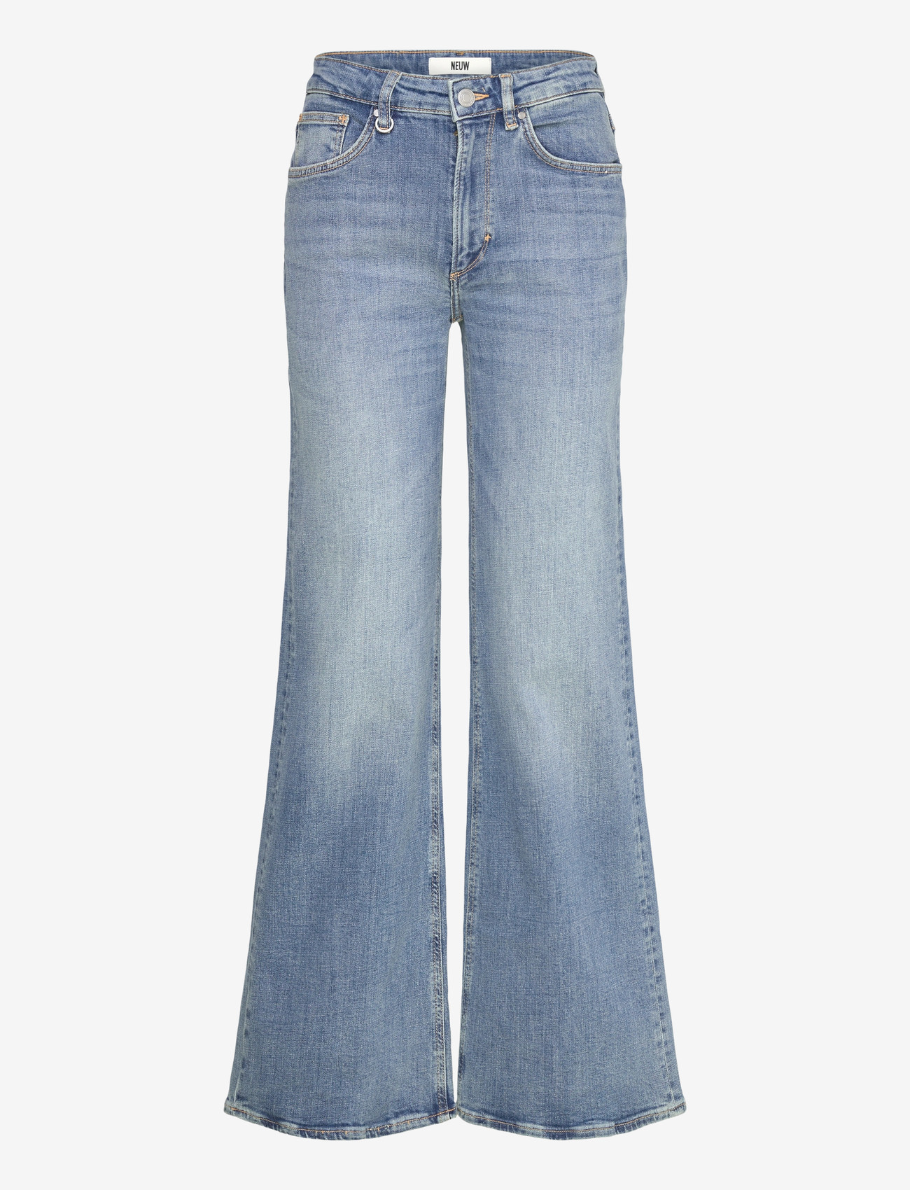 NEUW - EVA WIDE VIEWMID VINTAGE INDIGO - flared jeans - blue - 1