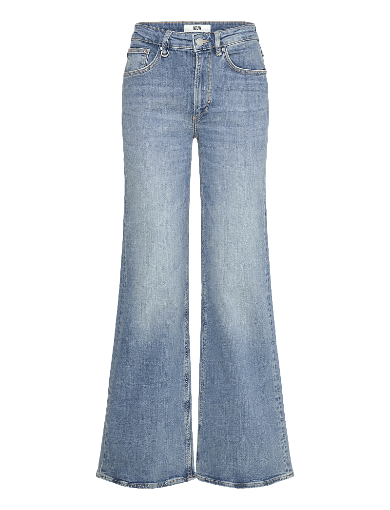 NEUW - EVA WIDE VIEWMID VINTAGE INDIGO - flared jeans - blue - 1