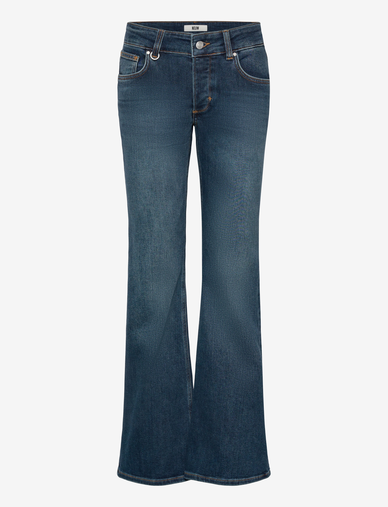 NEUW - HANNE BELL CELINEDARK VINTAGE INDIGO - utsvängda jeans - blue - 1