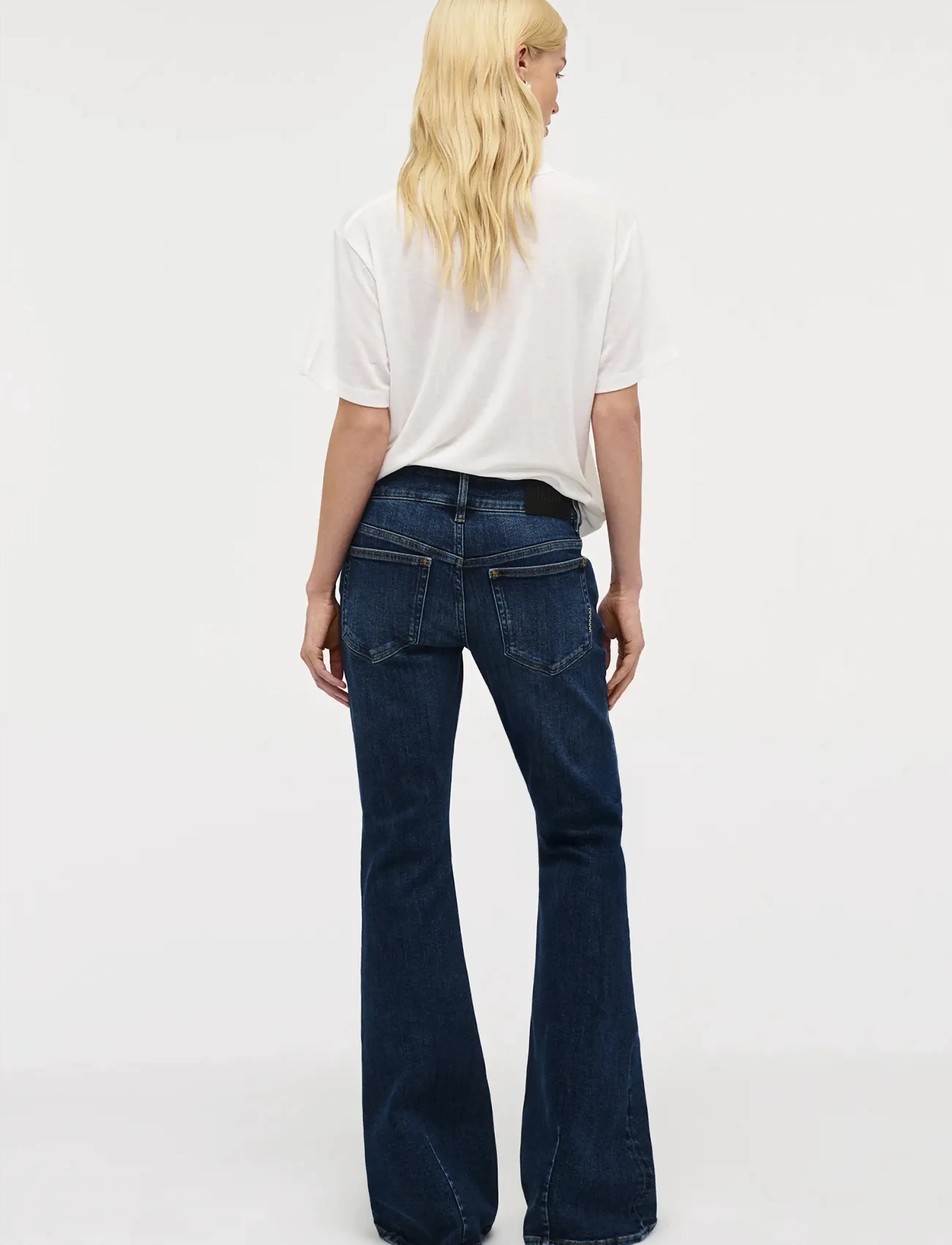 NEUW - HANNE BELL CELINEDARK VINTAGE INDIGO - schlaghosen - blue - 4