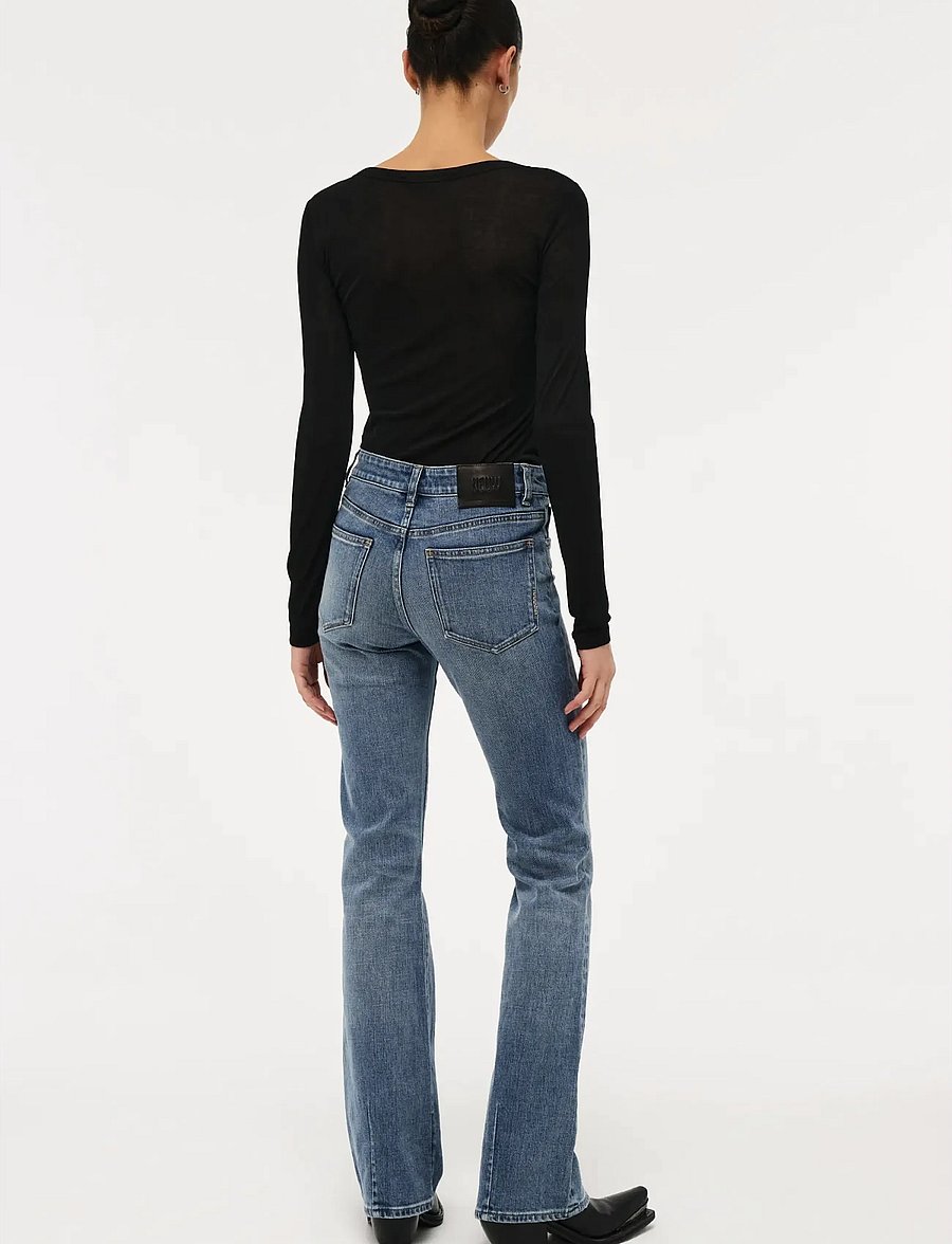 NEUW - KARA BOOT INCITEMID VINTAGE INDIGO - bootcut jeans - blue - 4