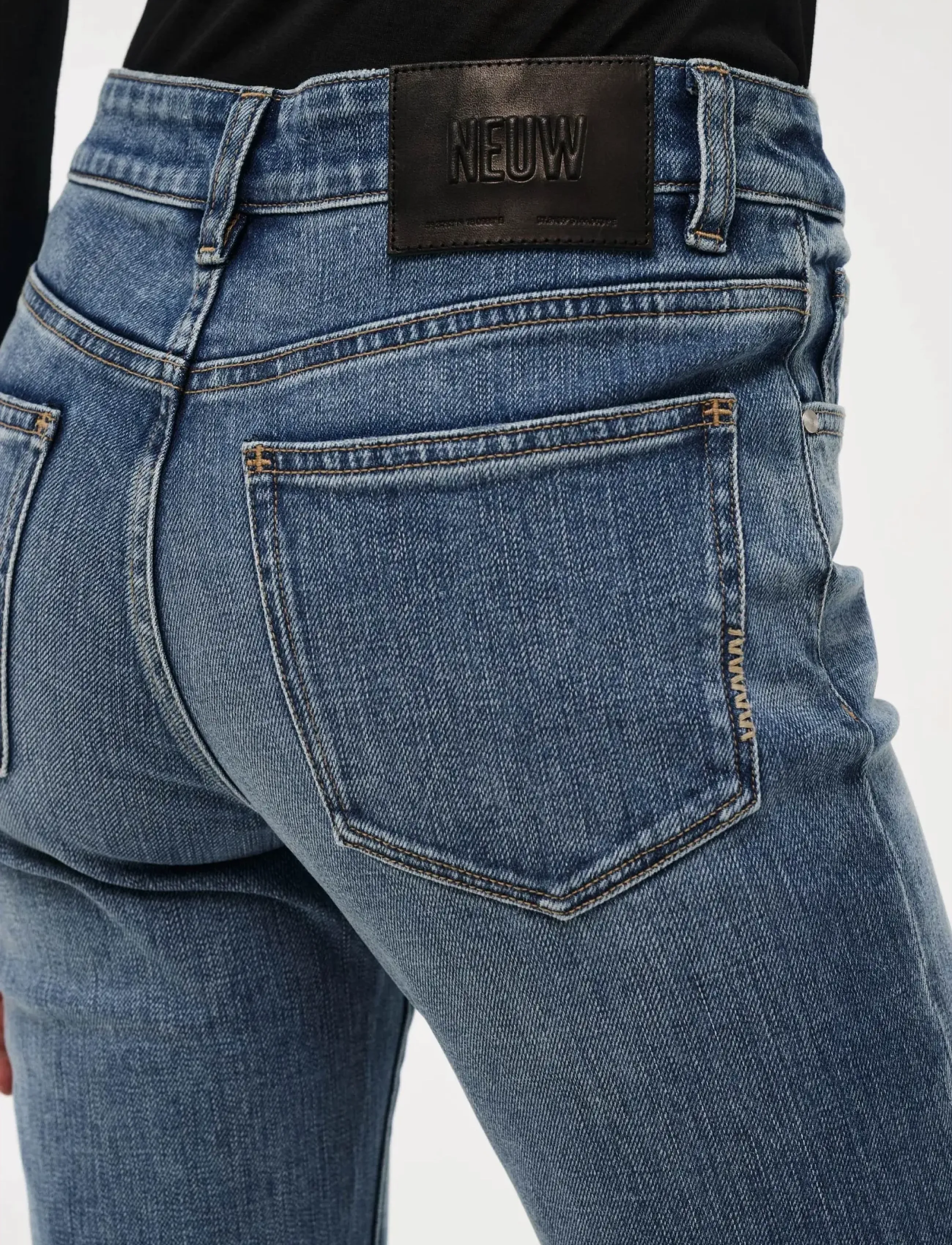 NEUW - KARA BOOT INCITEMID VINTAGE INDIGO - bootcut jeans - blue - 5