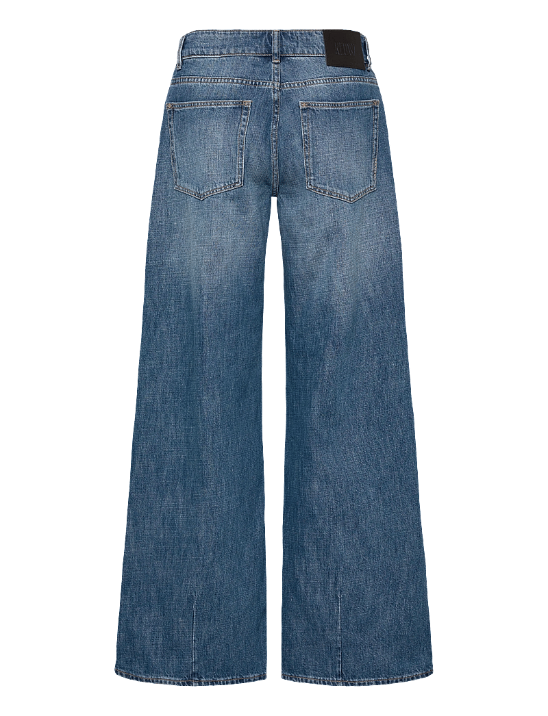 NEUW - MILLA WIDE MARSEILLEMID VINTAGE INDIGO - laia säärega teksad - blue - 2