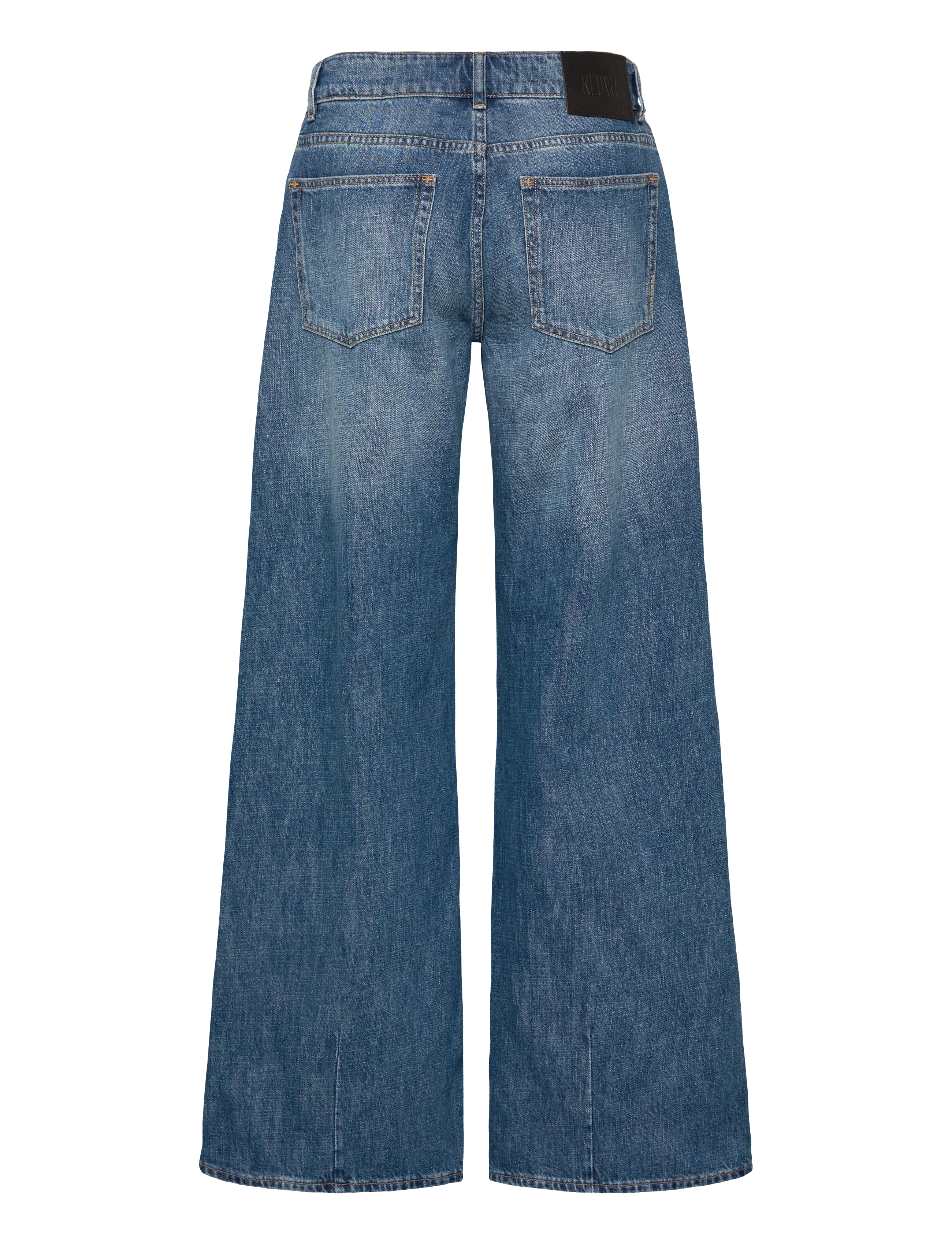 NEUW - MILLA WIDE MARSEILLEMID VINTAGE INDIGO - brede jeans - blue - 2