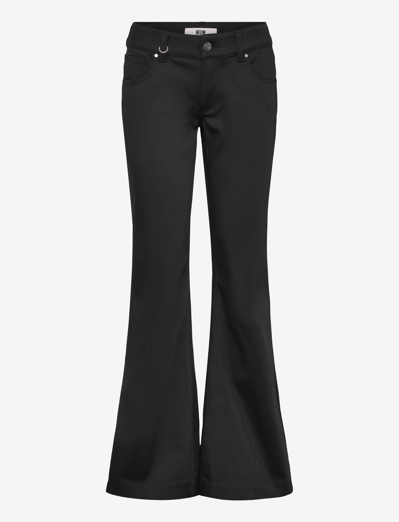 NEUW - HANNE BELL SCUBA BLACKBLACK - flared jeans - black - 1