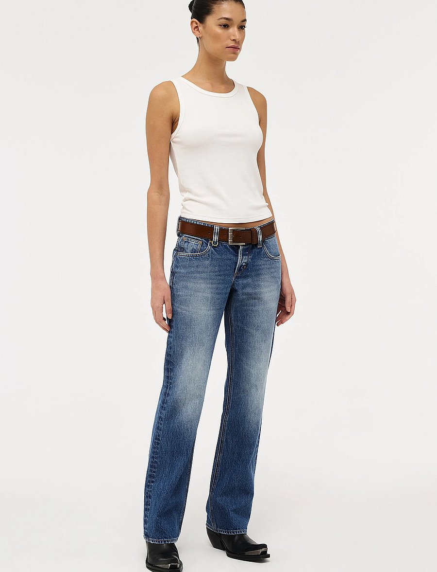 NEUW - SIENNA STRAIGHT MARSEILLEMID VINTAGE INDIGO - gerade jeans - blue - 3