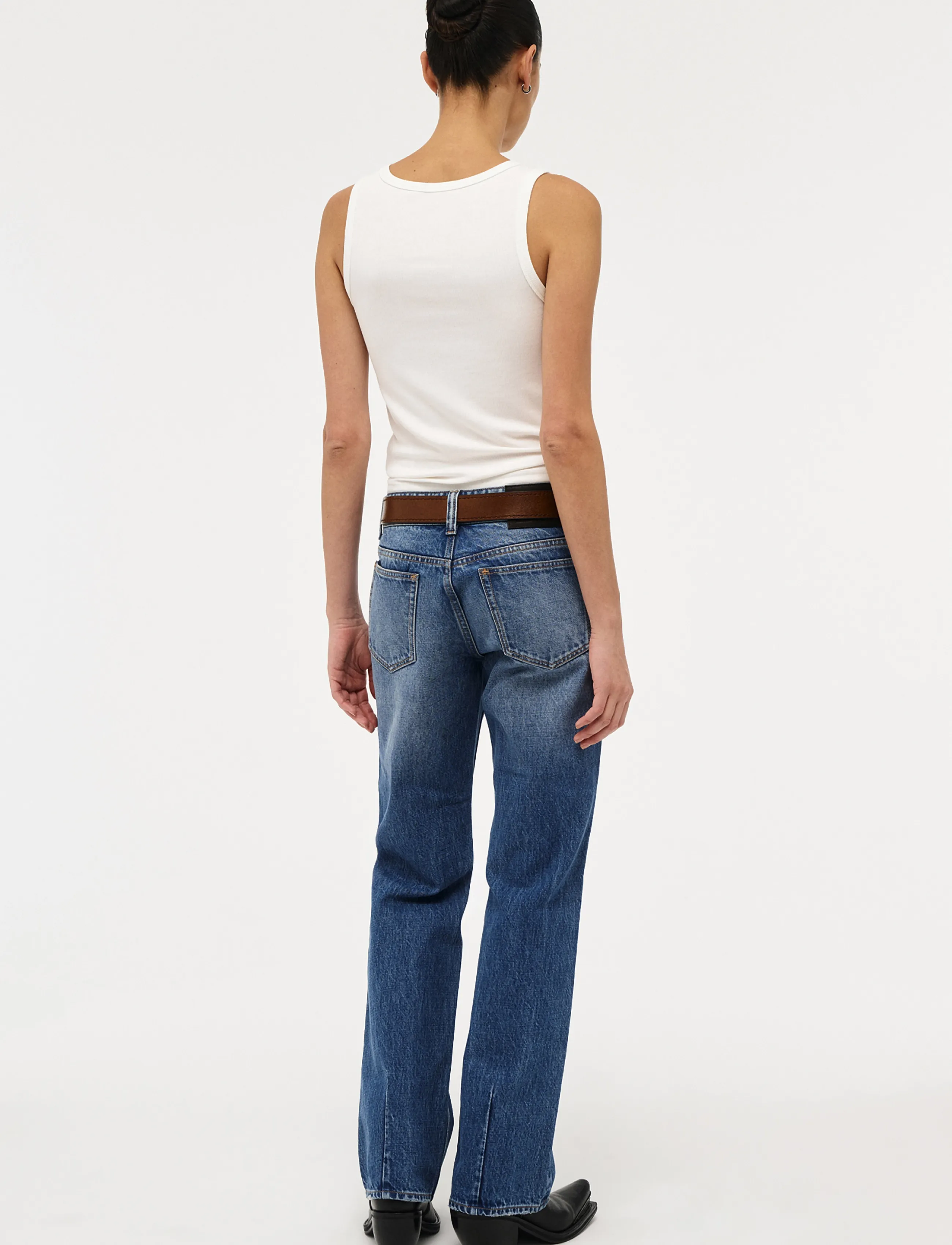 NEUW - SIENNA STRAIGHT MARSEILLEMID VINTAGE INDIGO - gerade jeans - blue - 4
