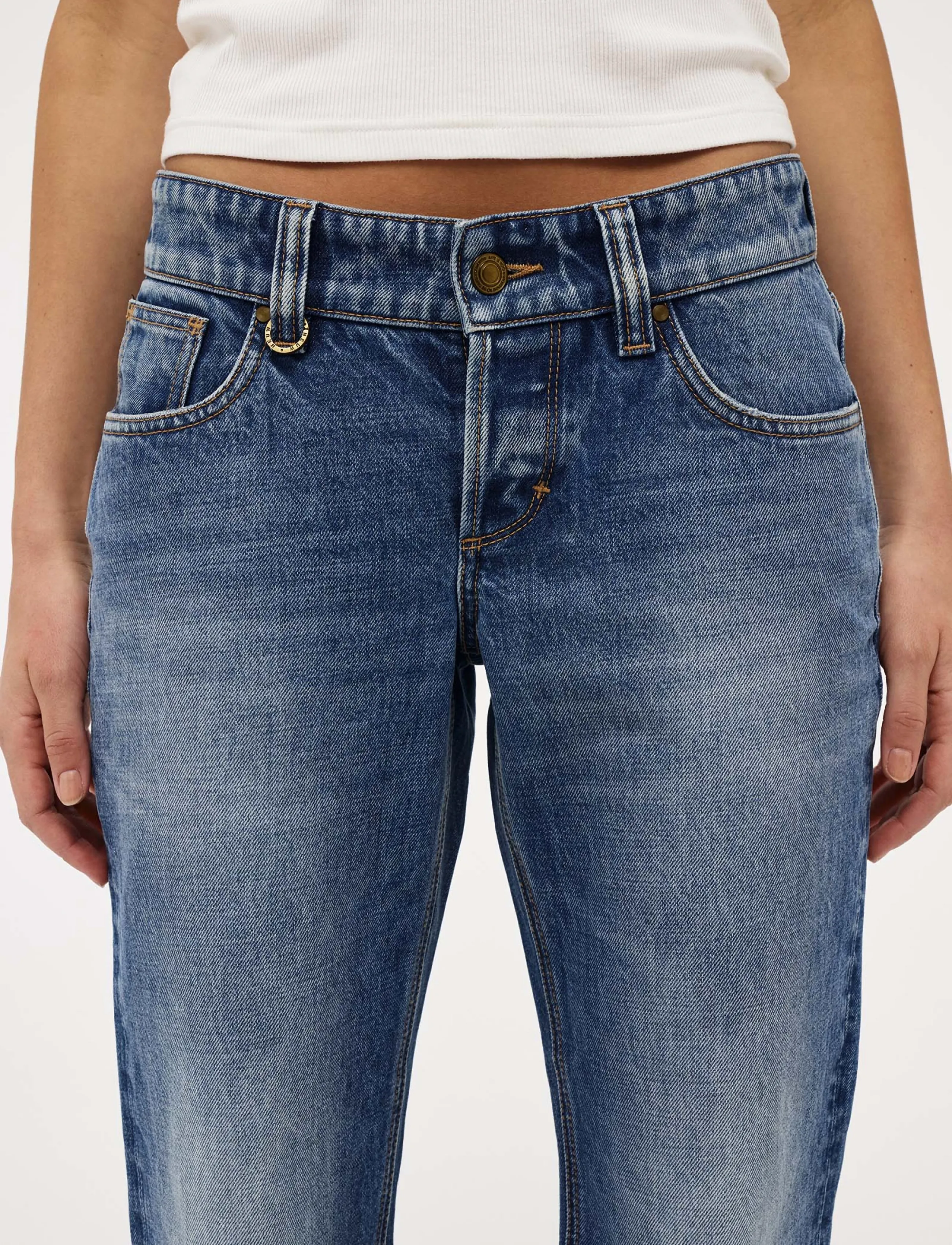 Neuw Sienna Straight Marseillemid Vintage Indigo mid waist jeans dam – bild 5