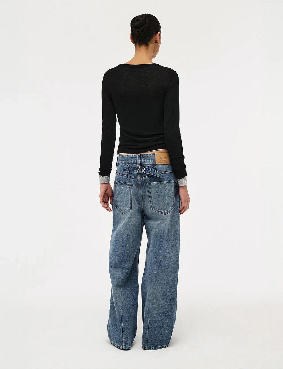 NEUW - YOKO BAGGY SOHOLIGHT VINTAGE INDIGO - vida jeans - blue - 4